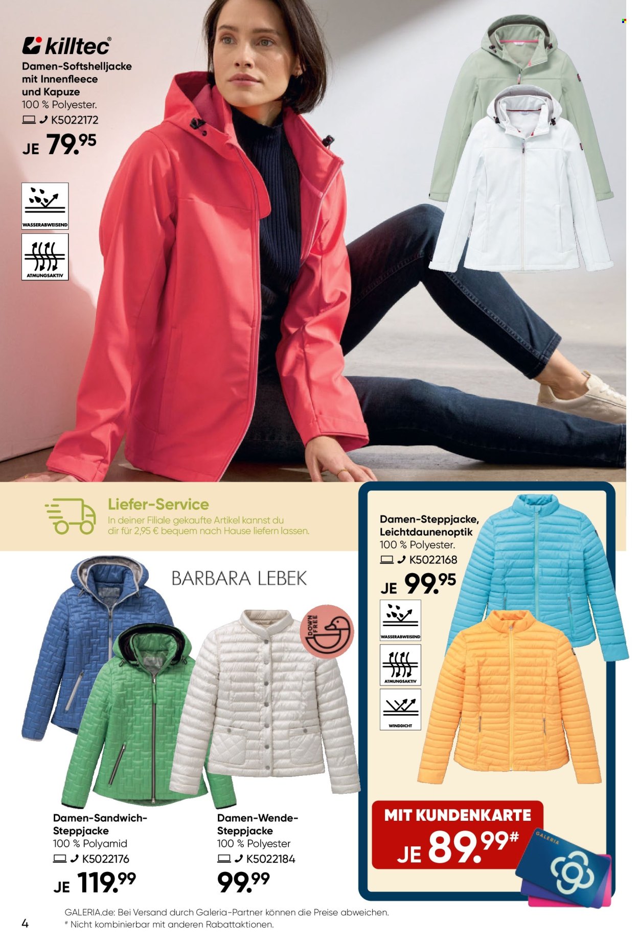 GALERIA Karstadt Kaufhof Prospekte  - 26.02.2025 - 4.03.2025. Seite 4