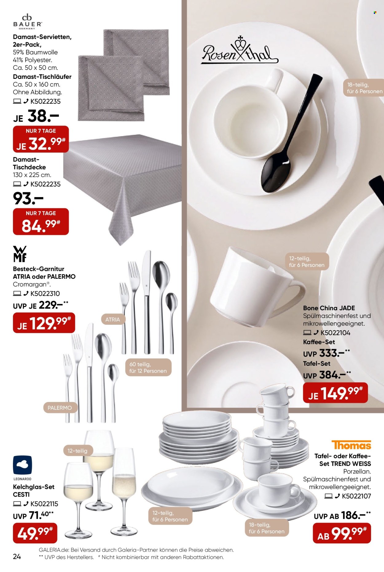 GALERIA Karstadt Kaufhof Prospekte  - 26.02.2025 - 4.03.2025. Seite 24