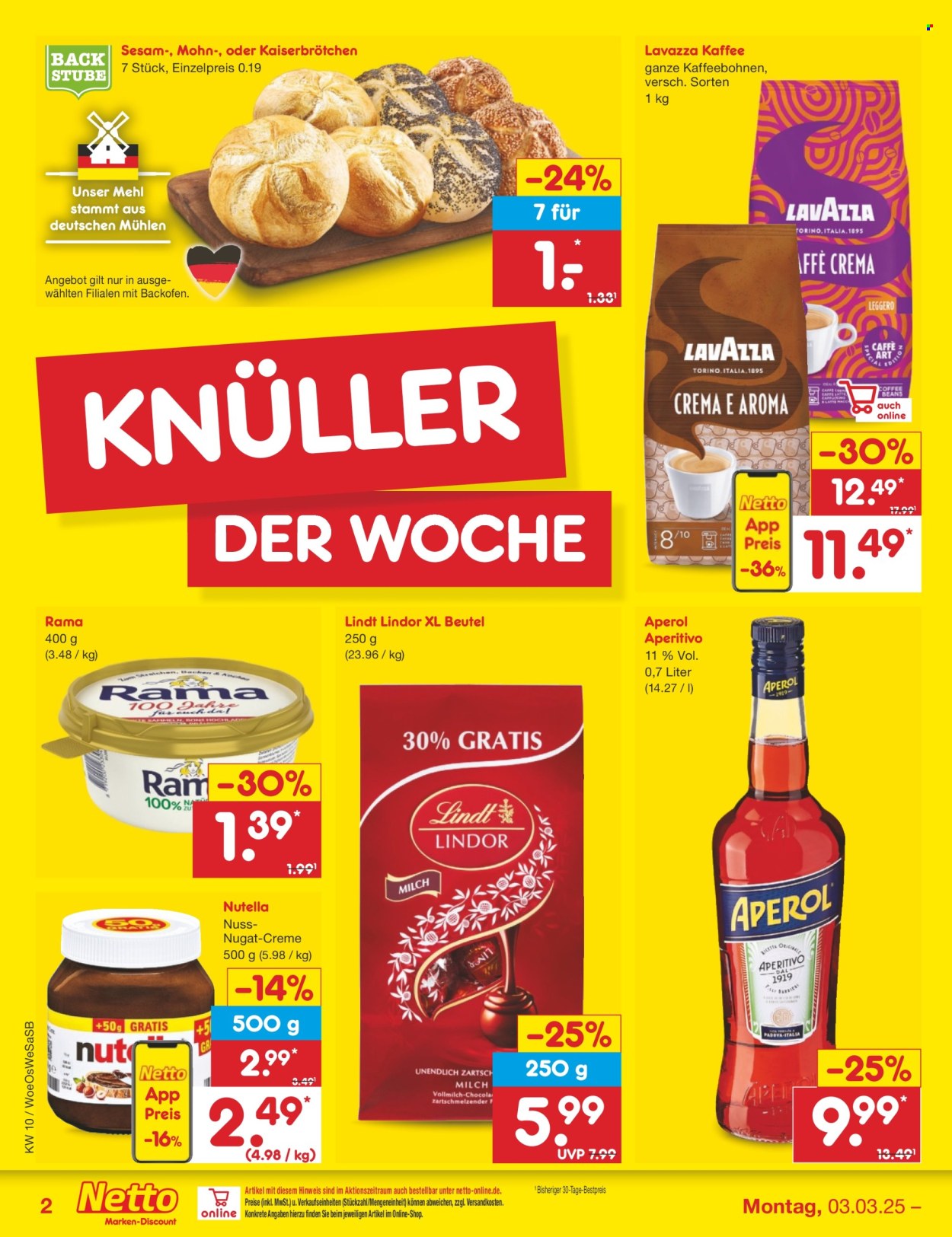 Netto Marken-Discount Prospekte  - 3.03.2025 - 8.03.2025. Seite 2