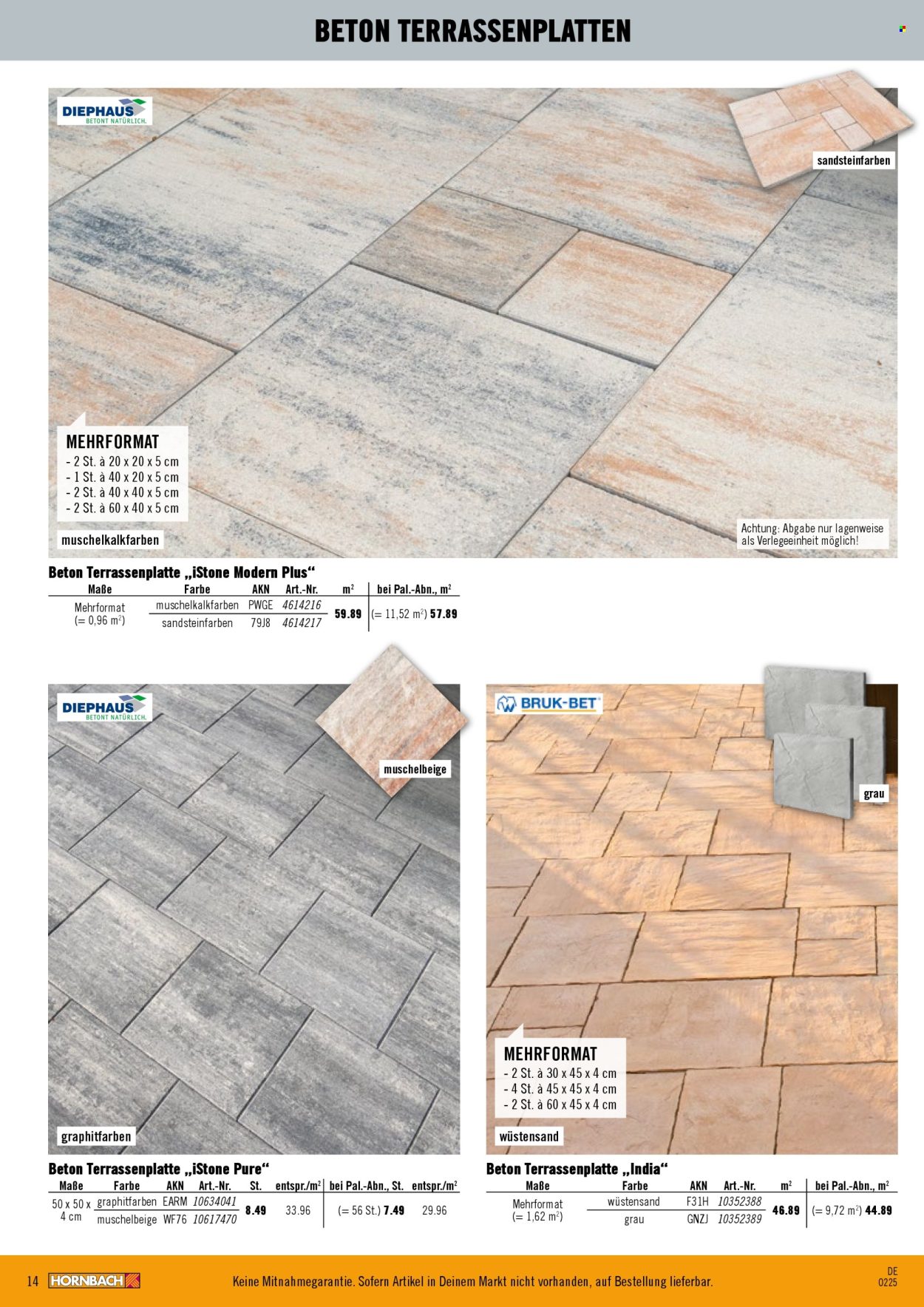 Hornbach Prospekte  - 28.02.2025 - 29.08.2025. Seite 14