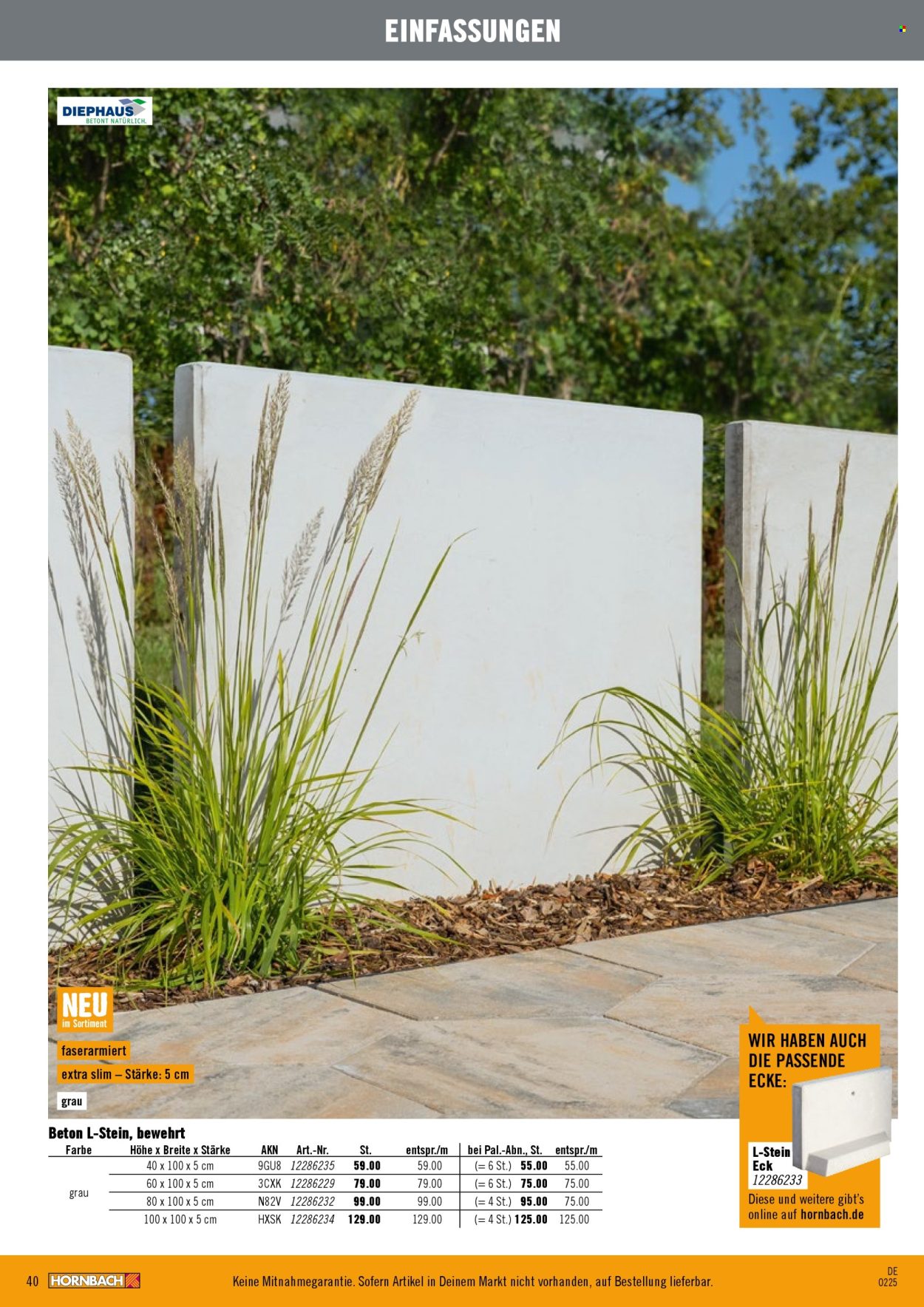 Hornbach Prospekte  - 28.02.2025 - 29.08.2025. Seite 40