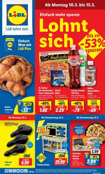 Prospekte Lidl - 10.03.2025 - 15.03.2025.