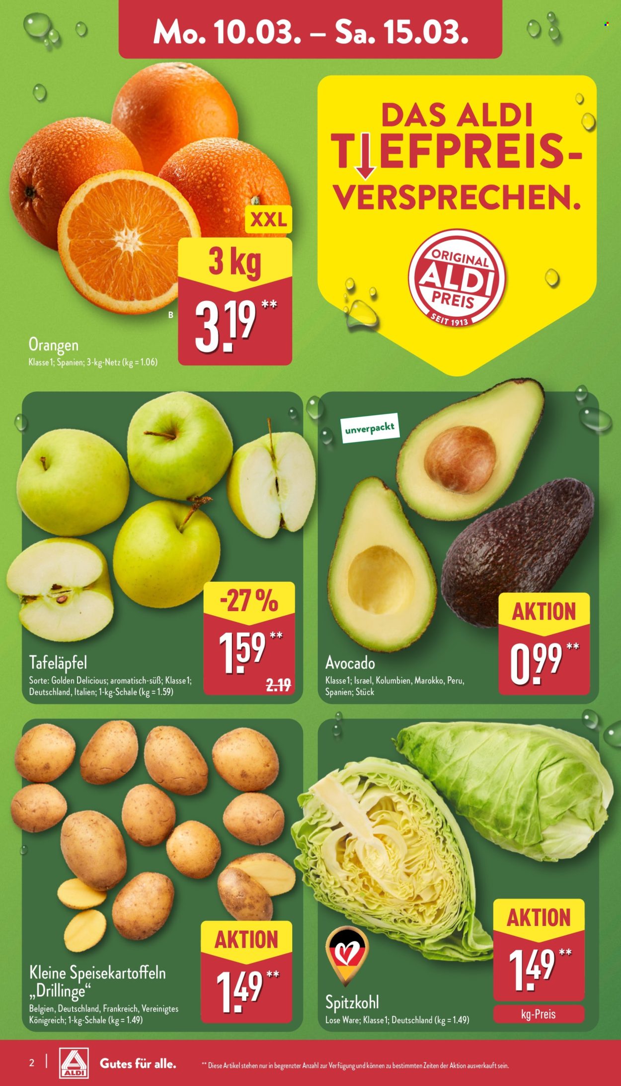 ALDI Nord Prospekte  - 10.03.2025 - 15.03.2025. Seite 2
