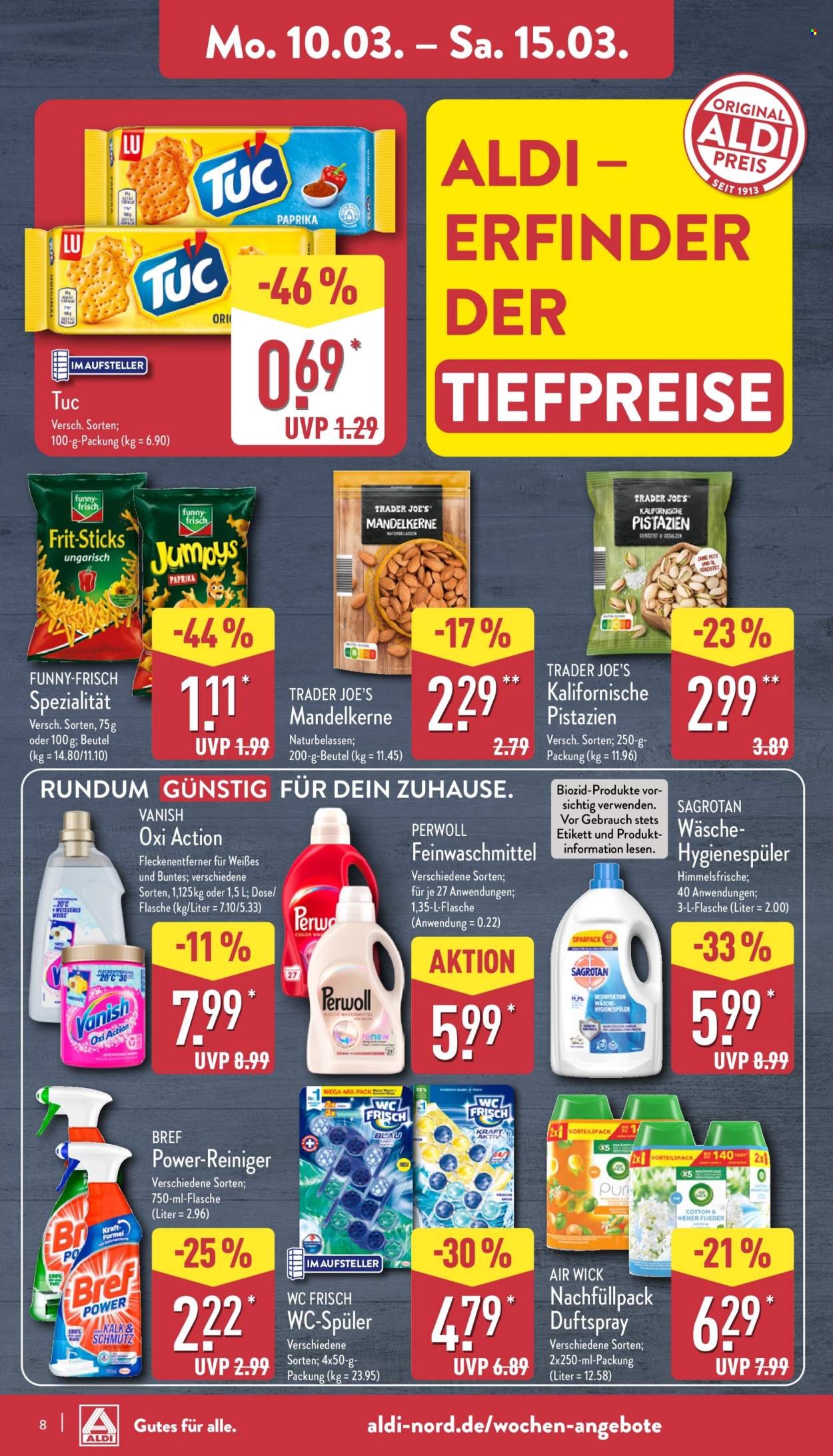 ALDI Nord Prospekte  - 10.03.2025 - 15.03.2025. Seite 8
