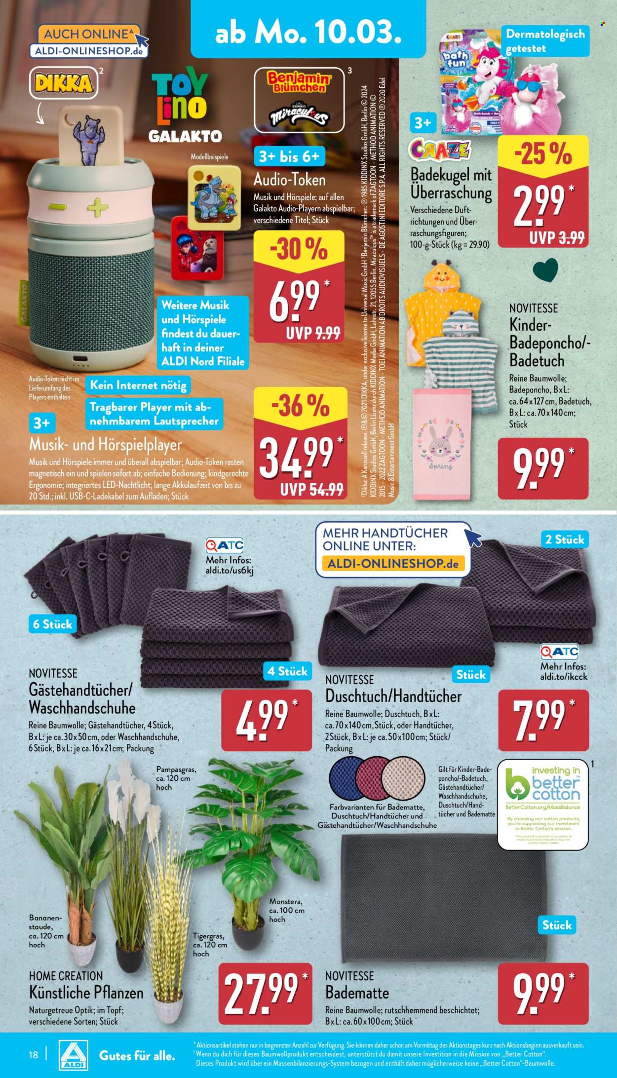 ALDI Nord Prospekte  - 10.03.2025 - 15.03.2025. Seite 18