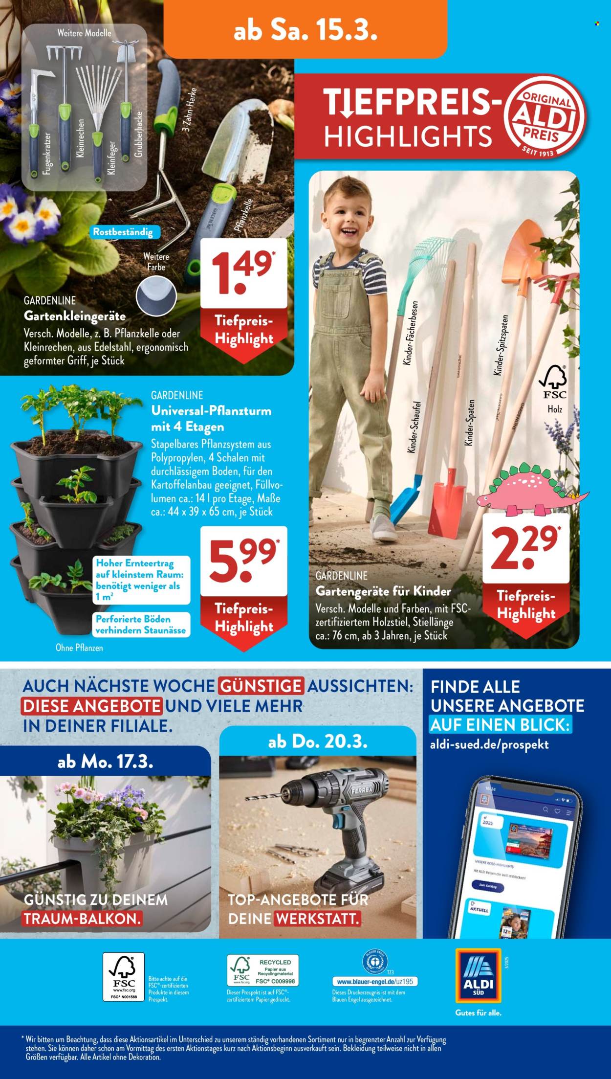 ALDI SÜD Prospekte  - 10.03.2025 - 15.03.2025. Seite 39