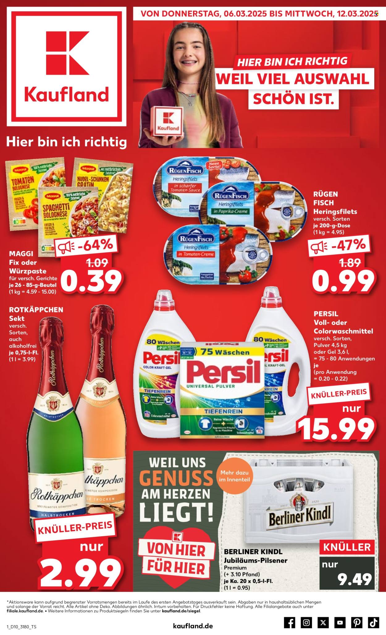 Kaufland Prospekte  - 6.03.2025 - 12.03.2025. Seite 1