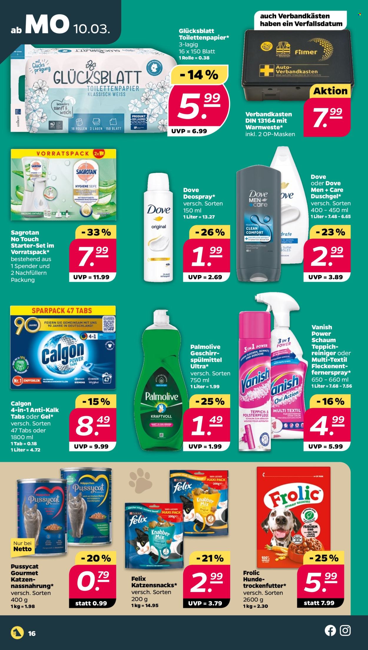 Netto Prospekte  - 10.03.2025 - 15.03.2025. Seite 16