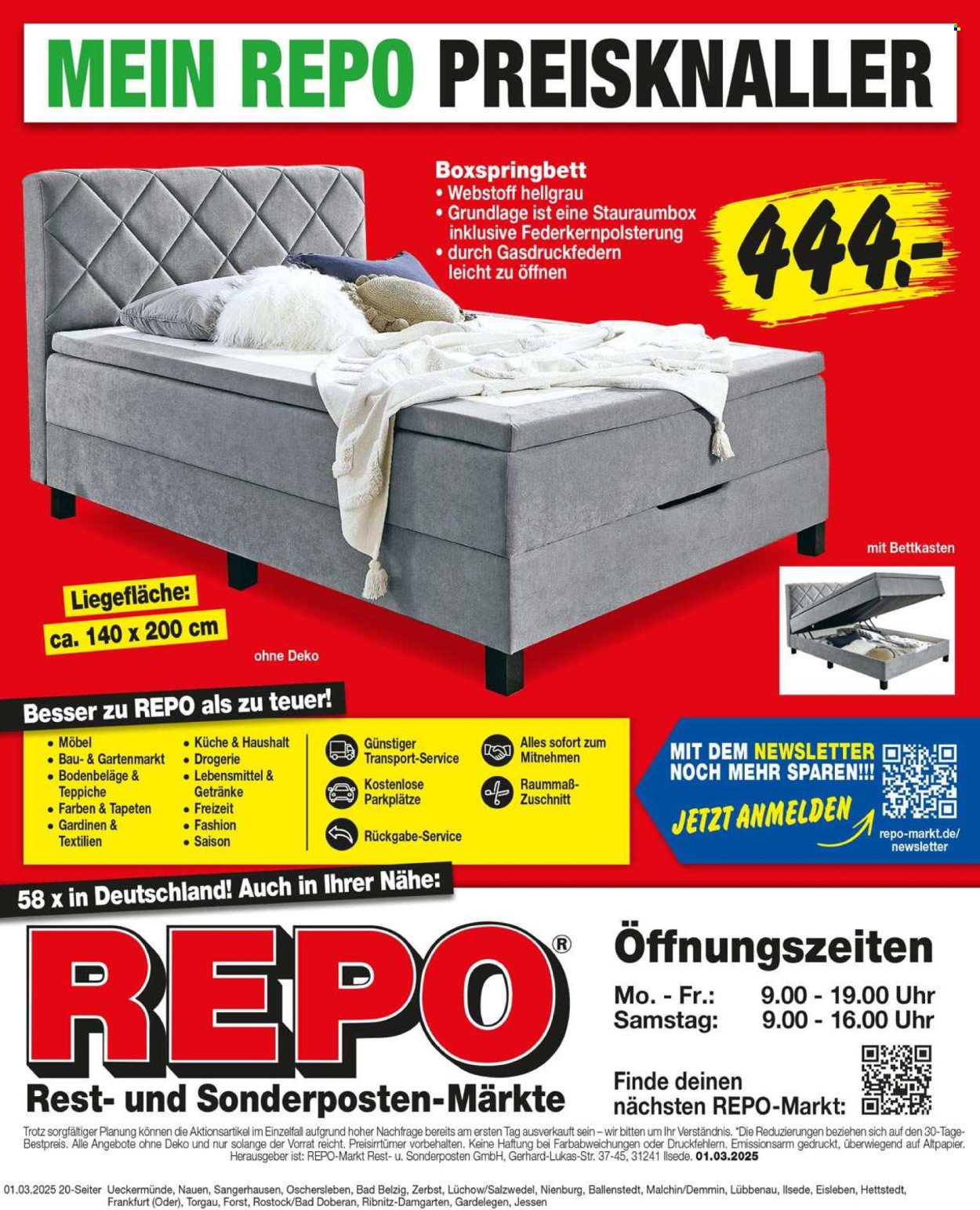 Repo Prospekte  - 3.03.2025 - 8.03.2025. Seite 20
