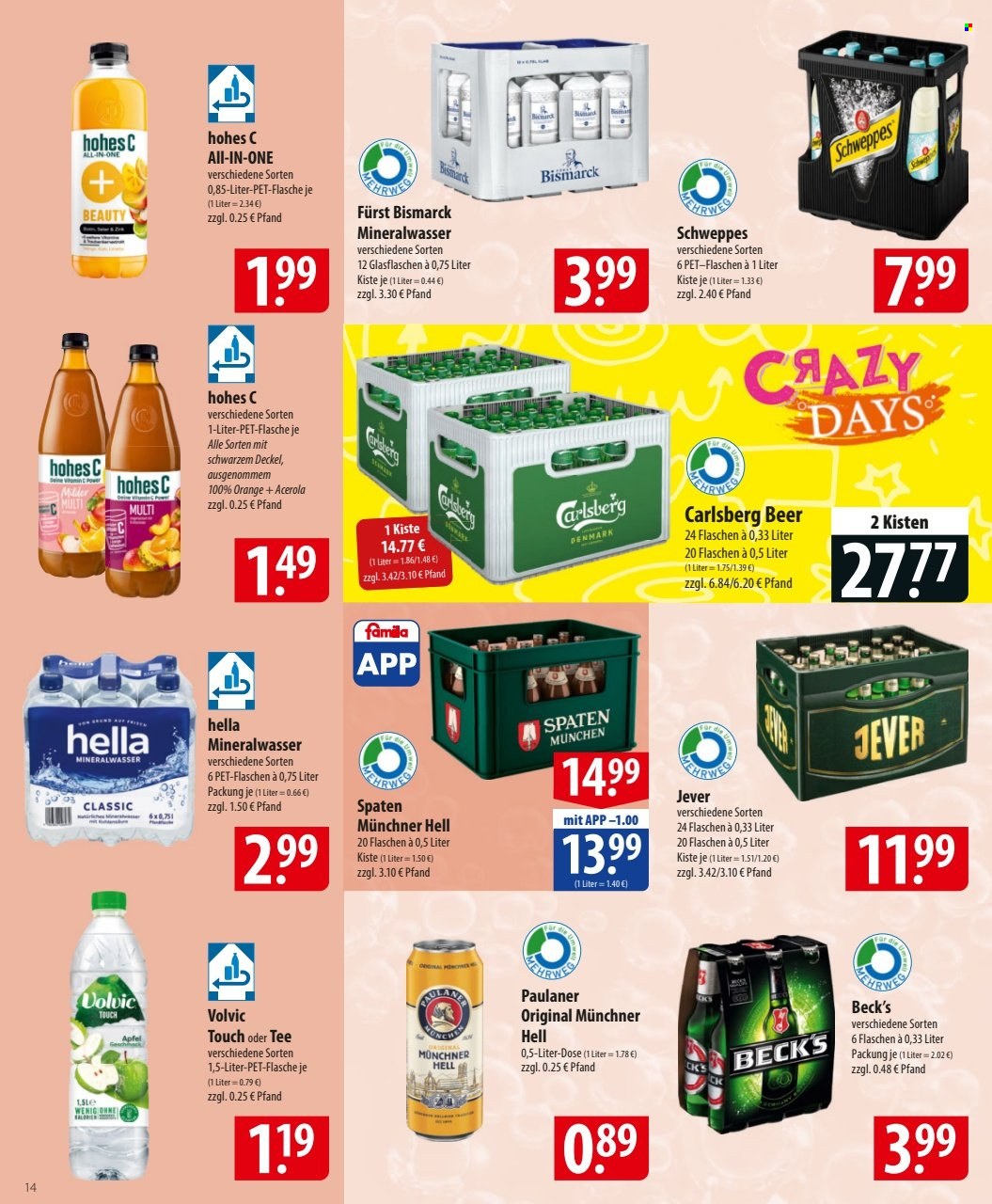 famila Prospekte  - 3.03.2025 - 8.03.2025. Seite 14