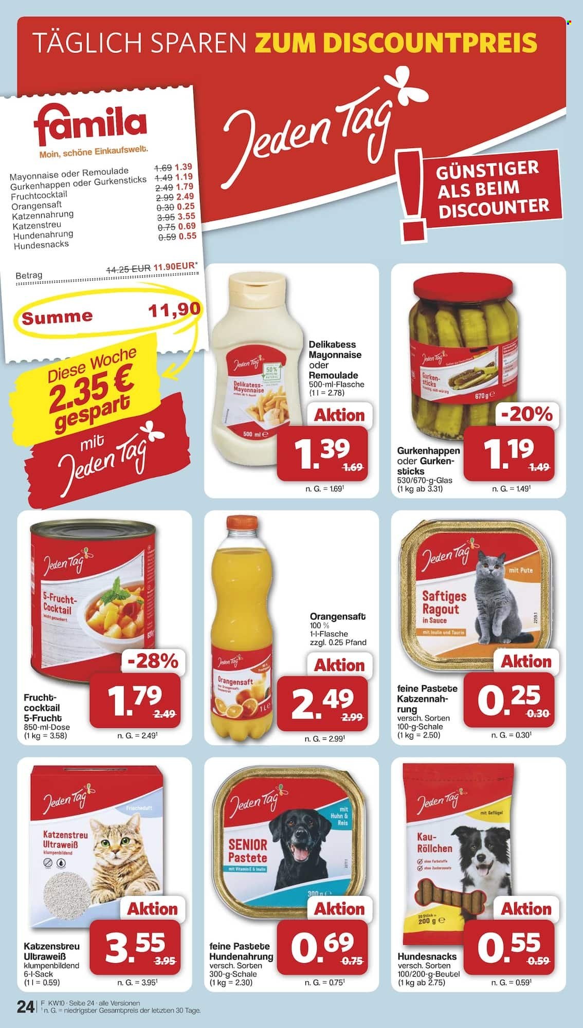 famila Prospekte  - 3.03.2025 - 8.03.2025. Seite 25