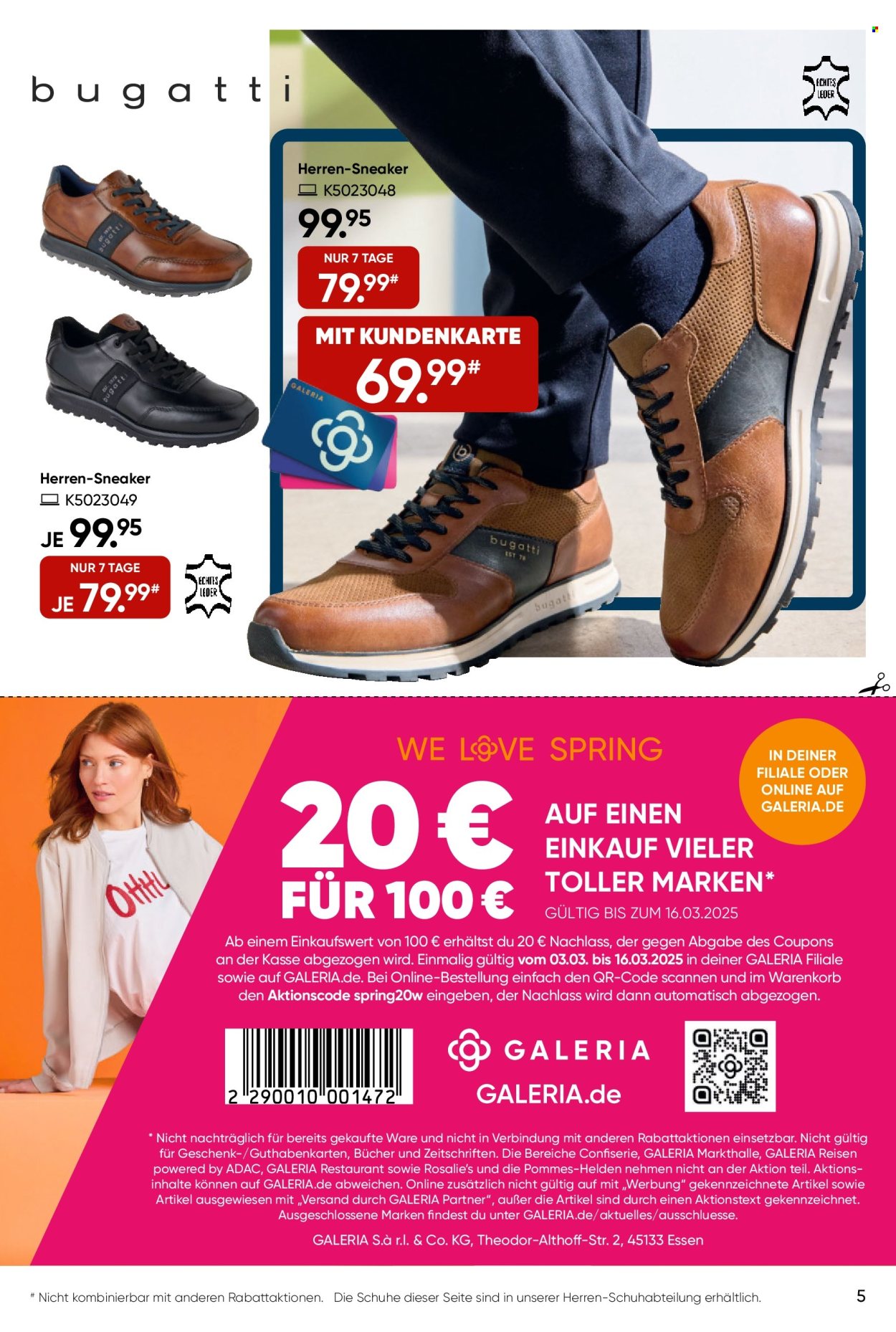 GALERIA Karstadt Kaufhof Prospekte  - 5.03.2025 - 11.03.2025. Seite 5