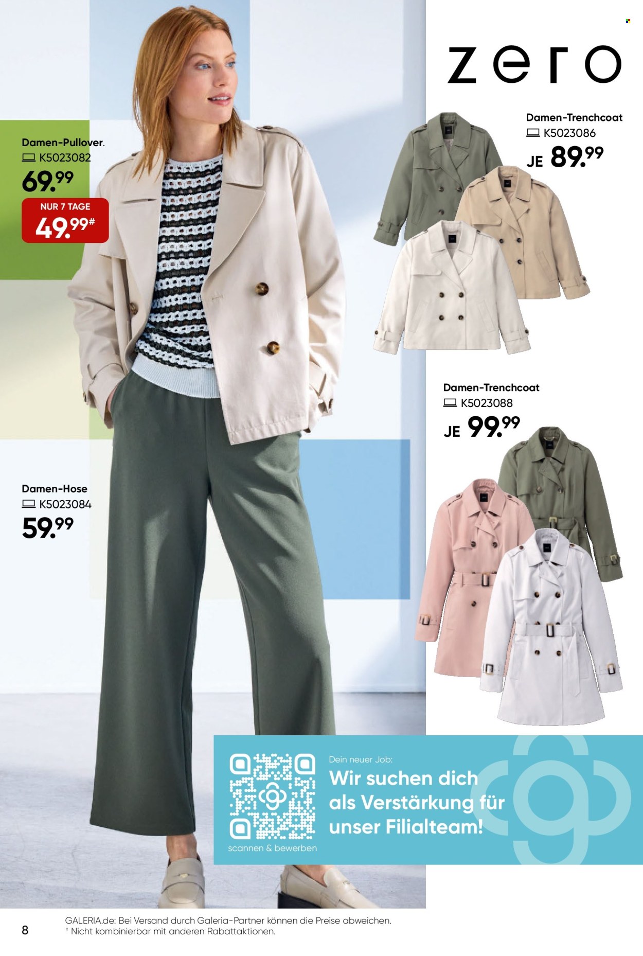 GALERIA Karstadt Kaufhof Prospekte  - 5.03.2025 - 11.03.2025. Seite 8