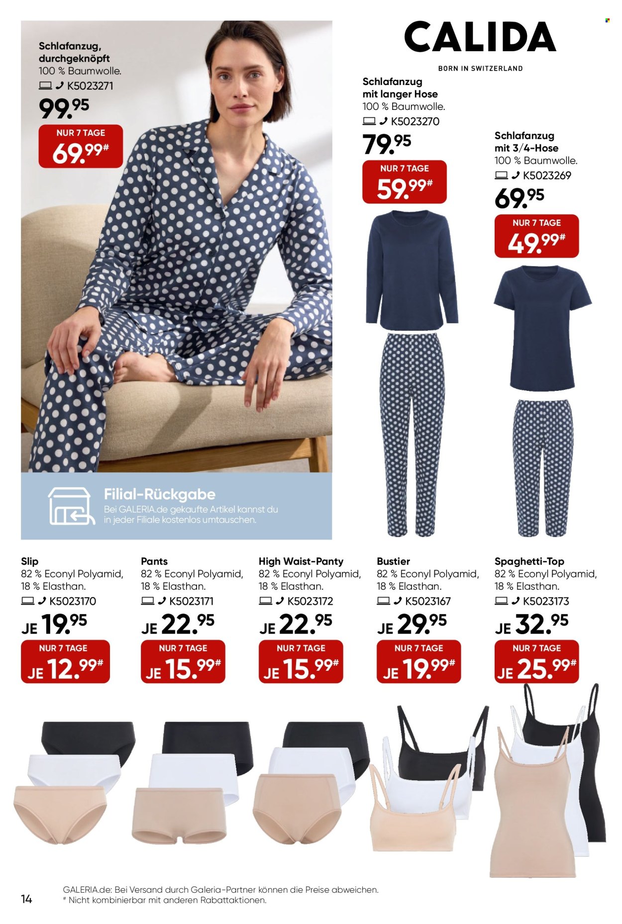 GALERIA Karstadt Kaufhof Prospekte  - 5.03.2025 - 11.03.2025. Seite 14