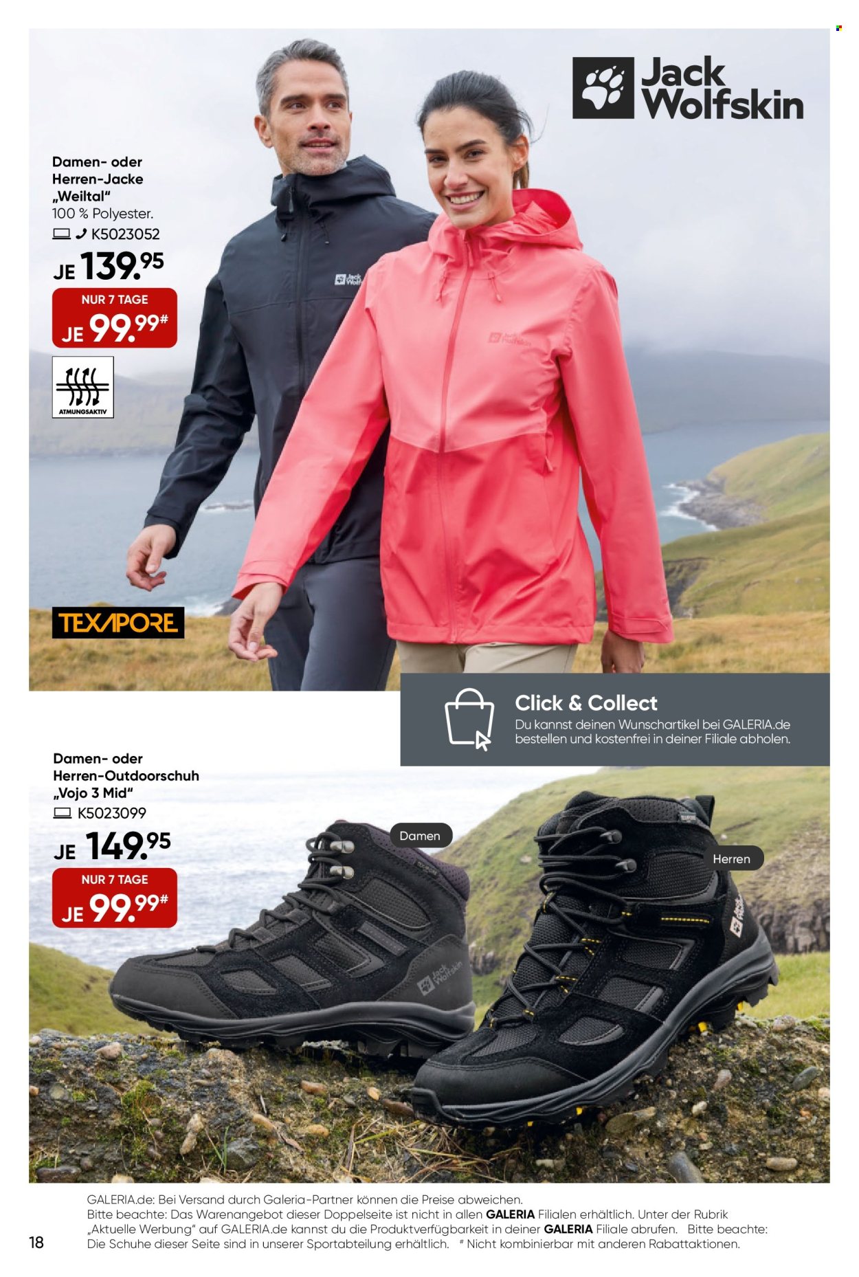GALERIA Karstadt Kaufhof Prospekte  - 5.03.2025 - 11.03.2025. Seite 18