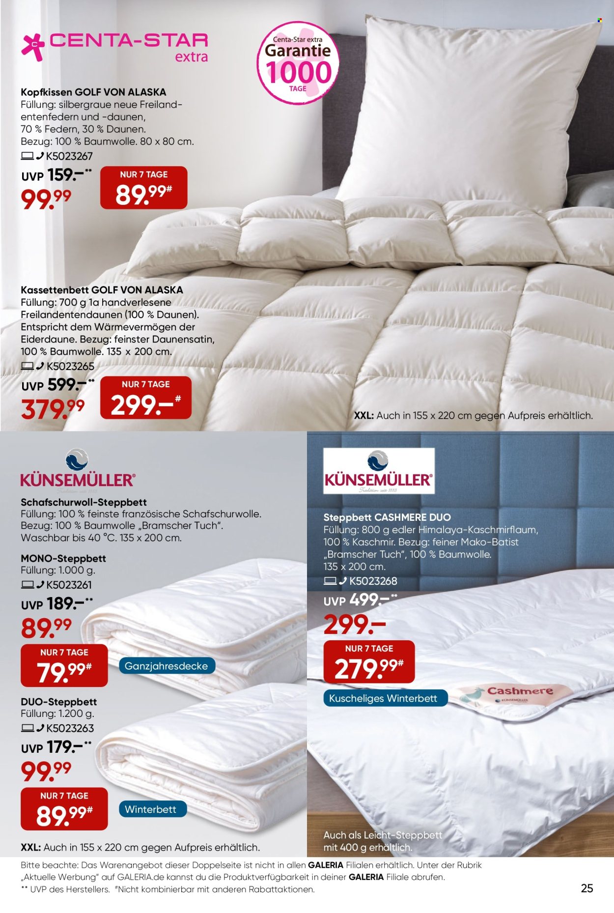GALERIA Karstadt Kaufhof Prospekte  - 5.03.2025 - 11.03.2025. Seite 25