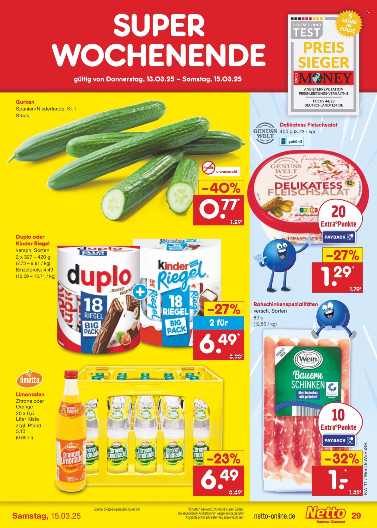 Netto Marken-Discount Prospekte  - 10.03.2025 - 15.03.2025. Seite 45