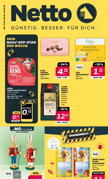 Prospekte Netto - 17.03.2025 - 22.03.2025.