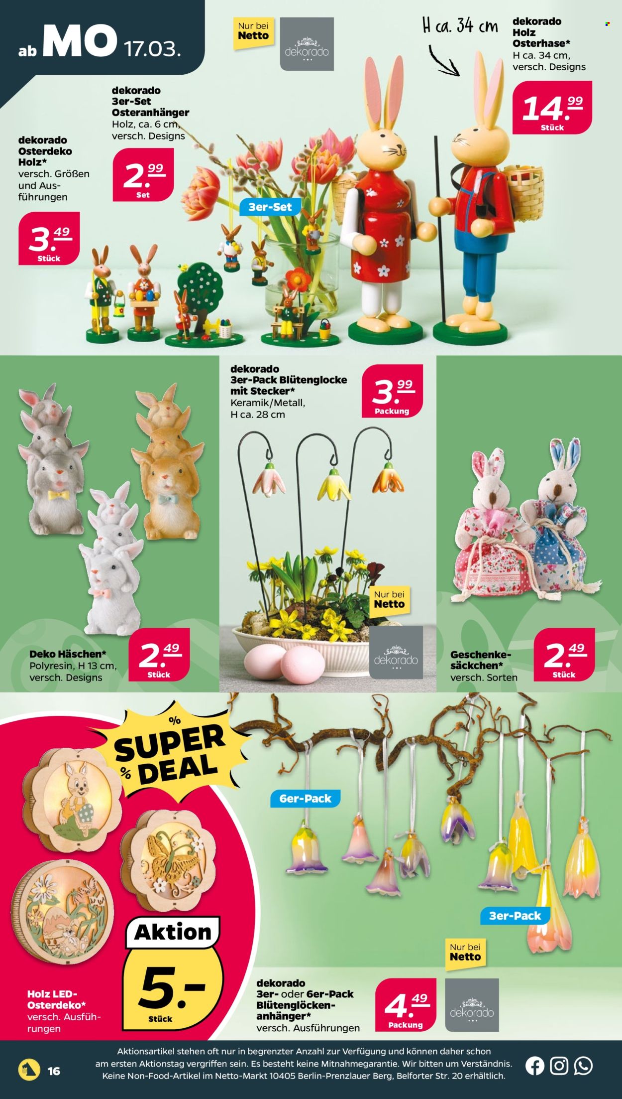 Netto Prospekte  - 17.03.2025 - 22.03.2025. Seite 16