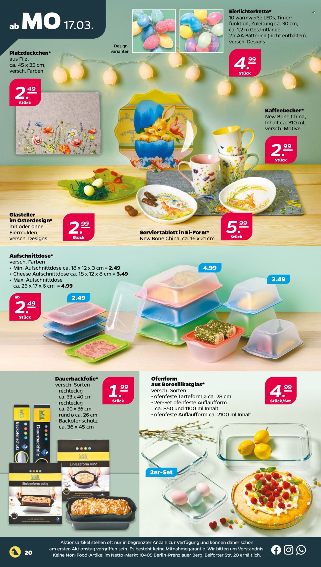 Netto Prospekte  - 17.03.2025 - 22.03.2025. Seite 20