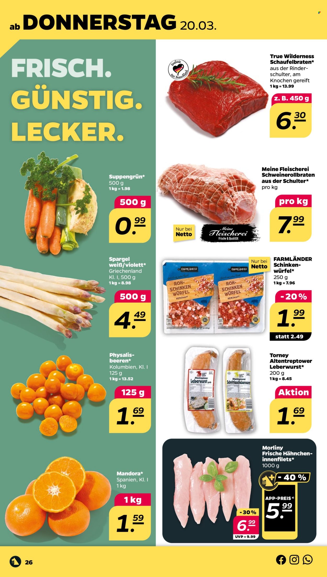 Netto Prospekte  - 17.03.2025 - 22.03.2025. Seite 26