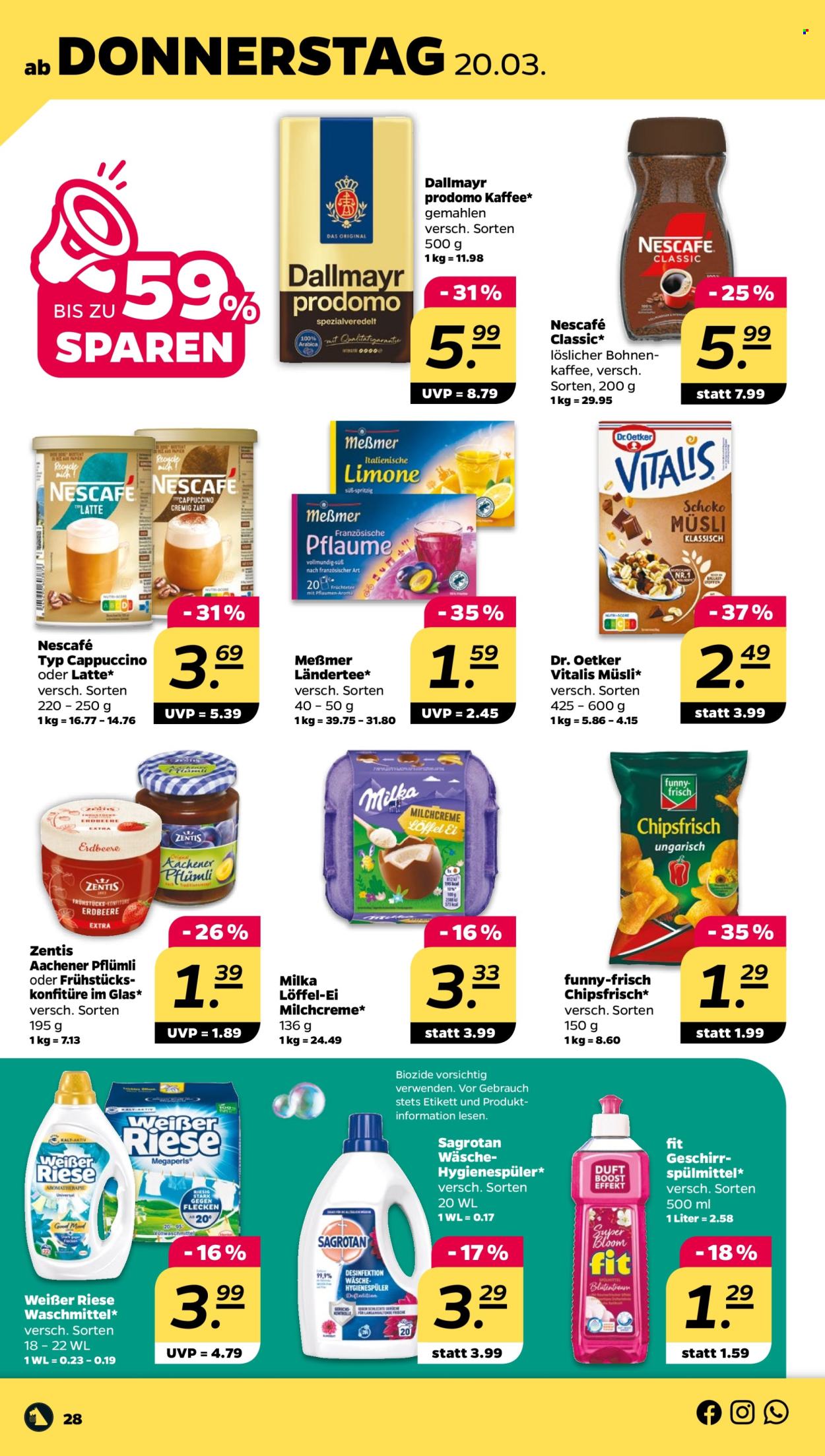 Netto Prospekte  - 17.03.2025 - 22.03.2025. Seite 28