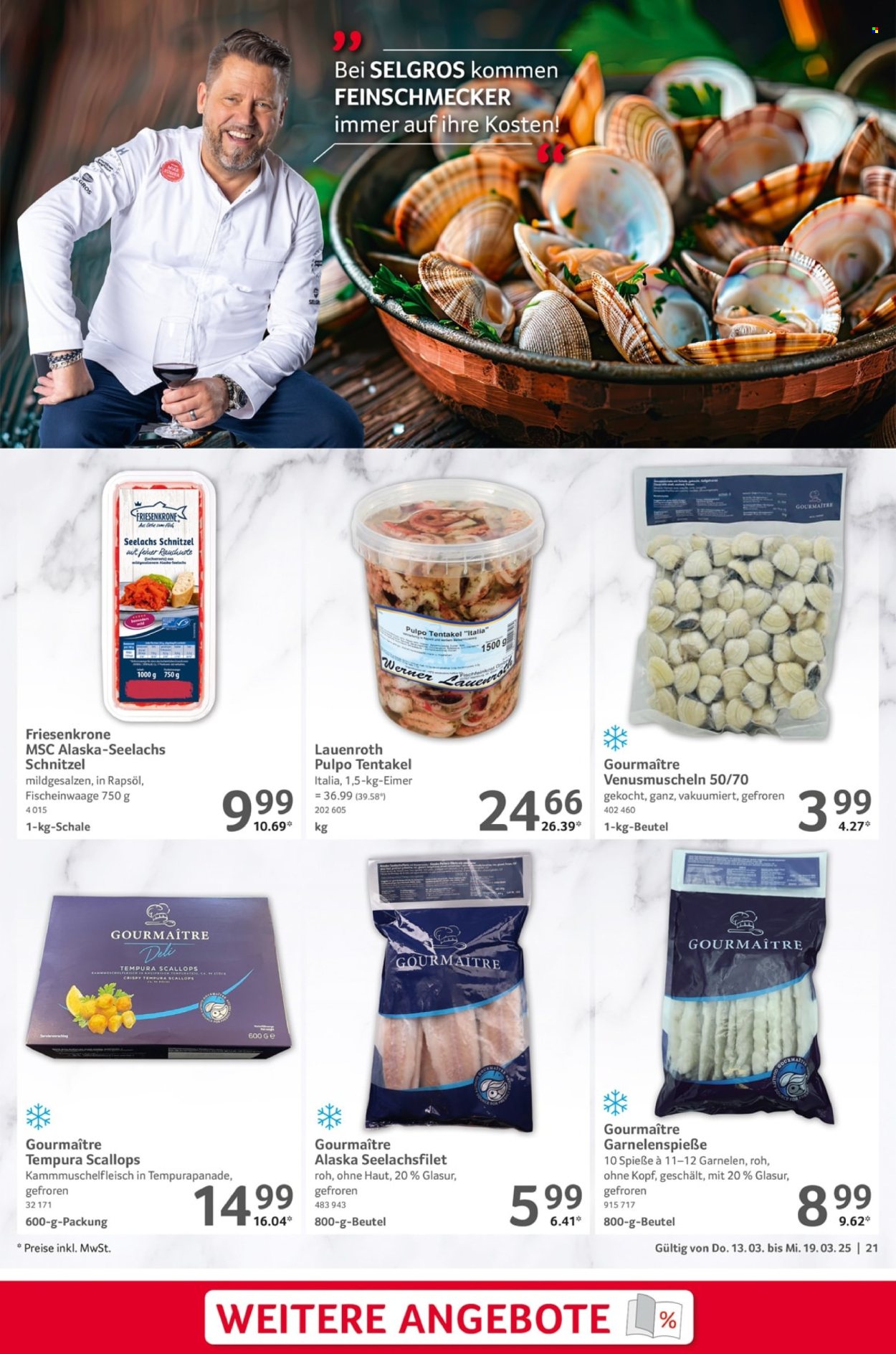 Selgros Prospekte  - 13.03.2025 - 19.03.2025. Seite 21