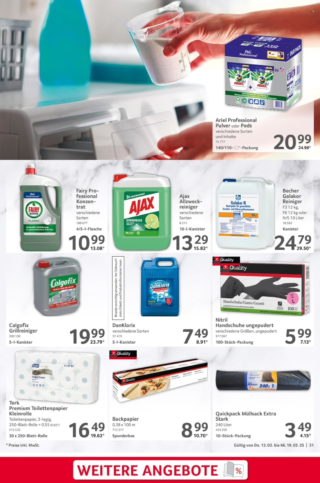 Selgros Prospekte  - 13.03.2025 - 19.03.2025. Seite 31