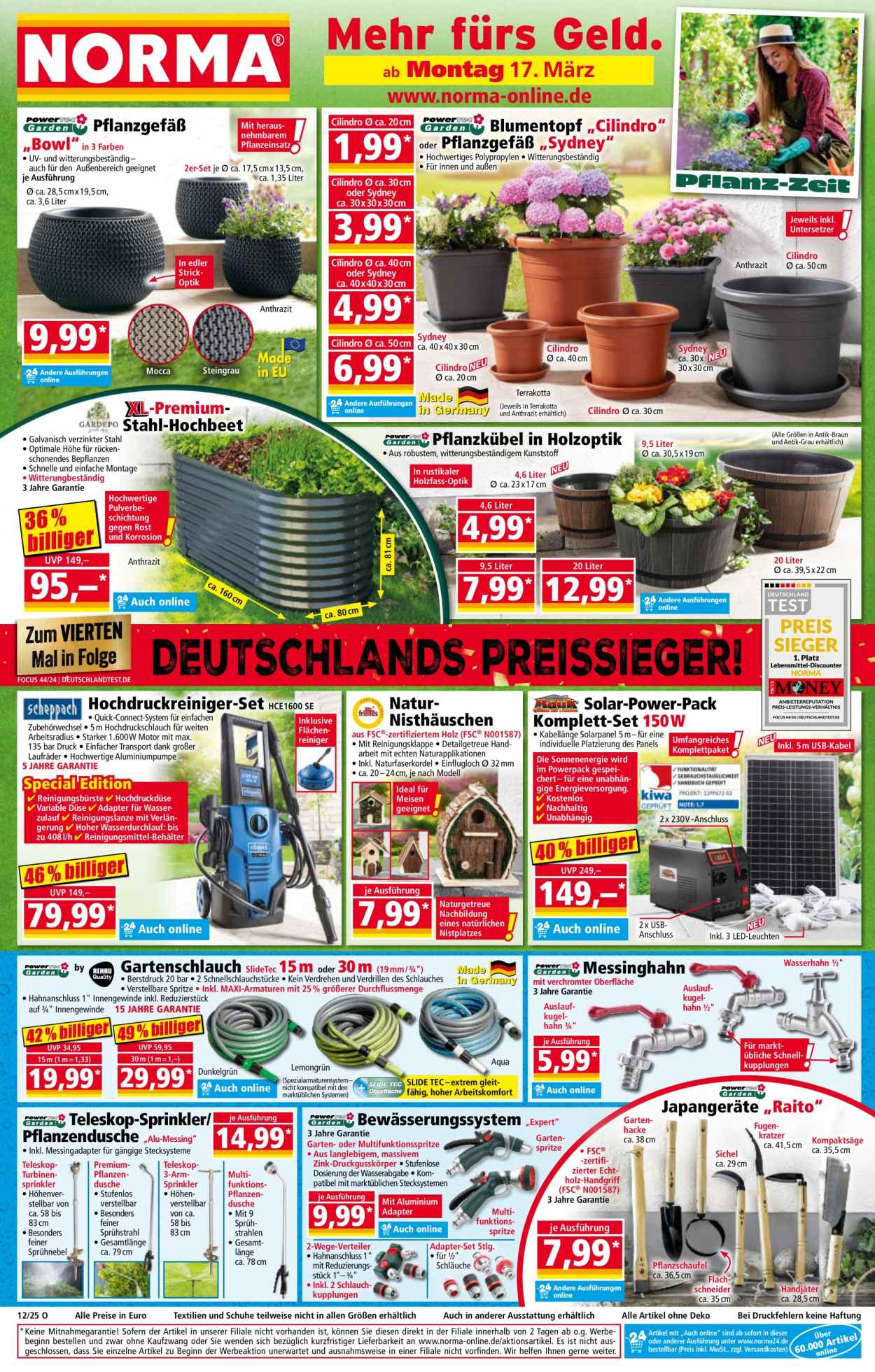 Norma Prospekte  - 17.03.2025 - 23.03.2025. Seite 1