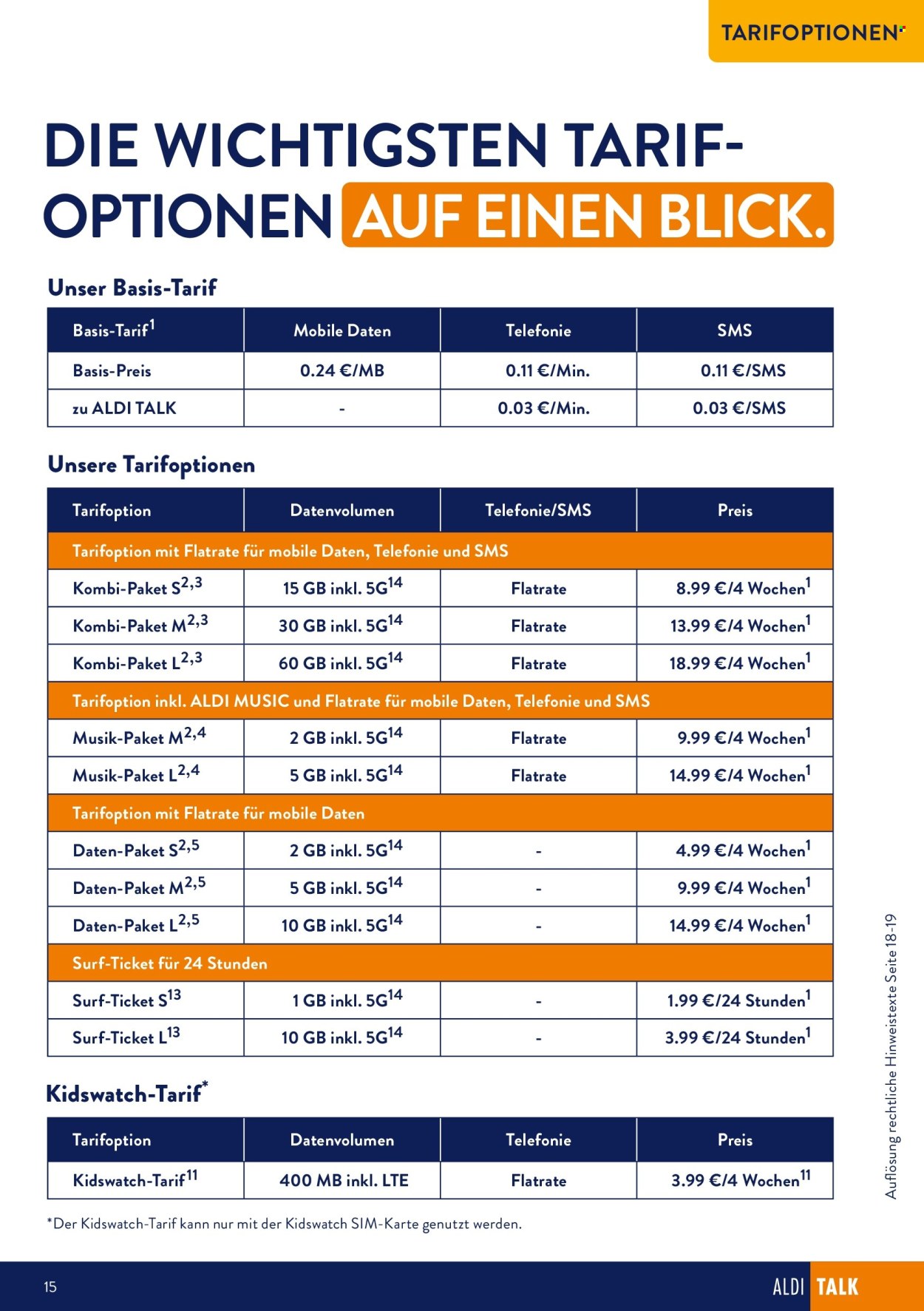 ALDI SÜD Prospekte . Seite 15