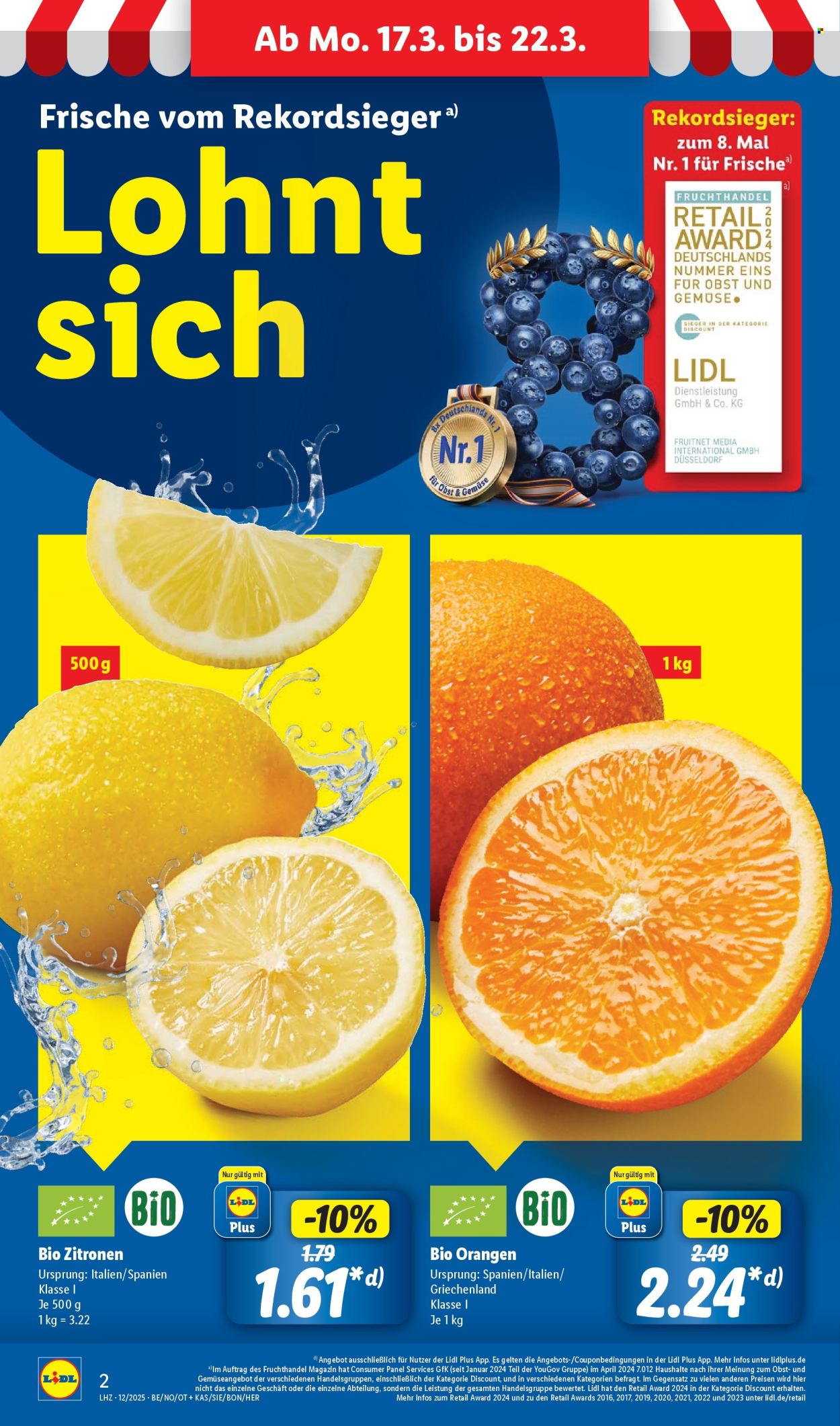 Lidl Prospekte  - 17.03.2025 - 22.03.2025. Seite 2