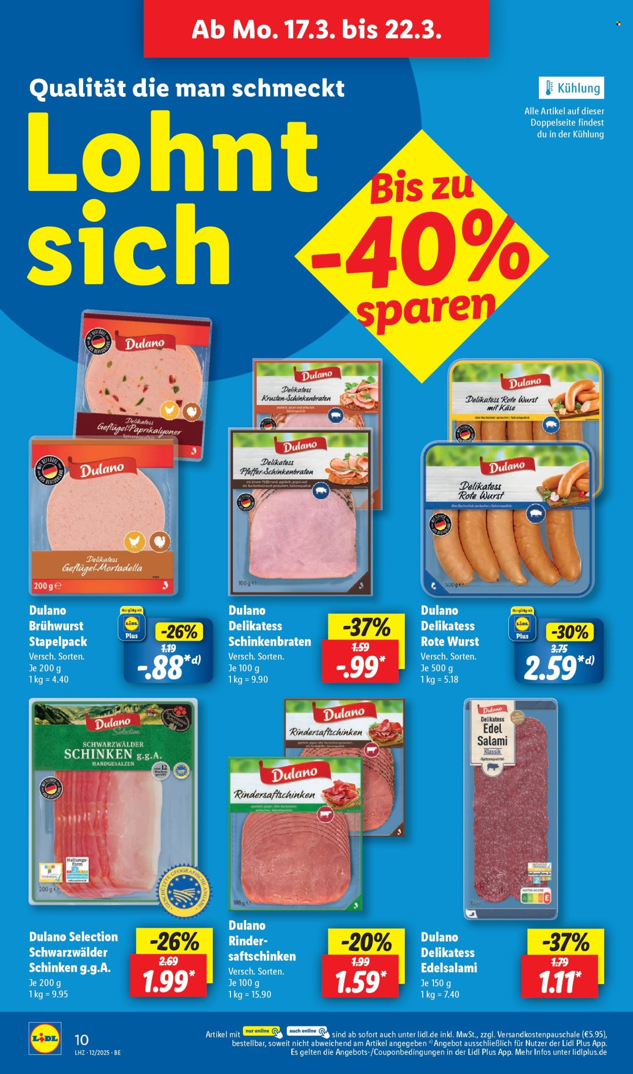 Lidl Prospekte  - 17.03.2025 - 22.03.2025. Seite 16
