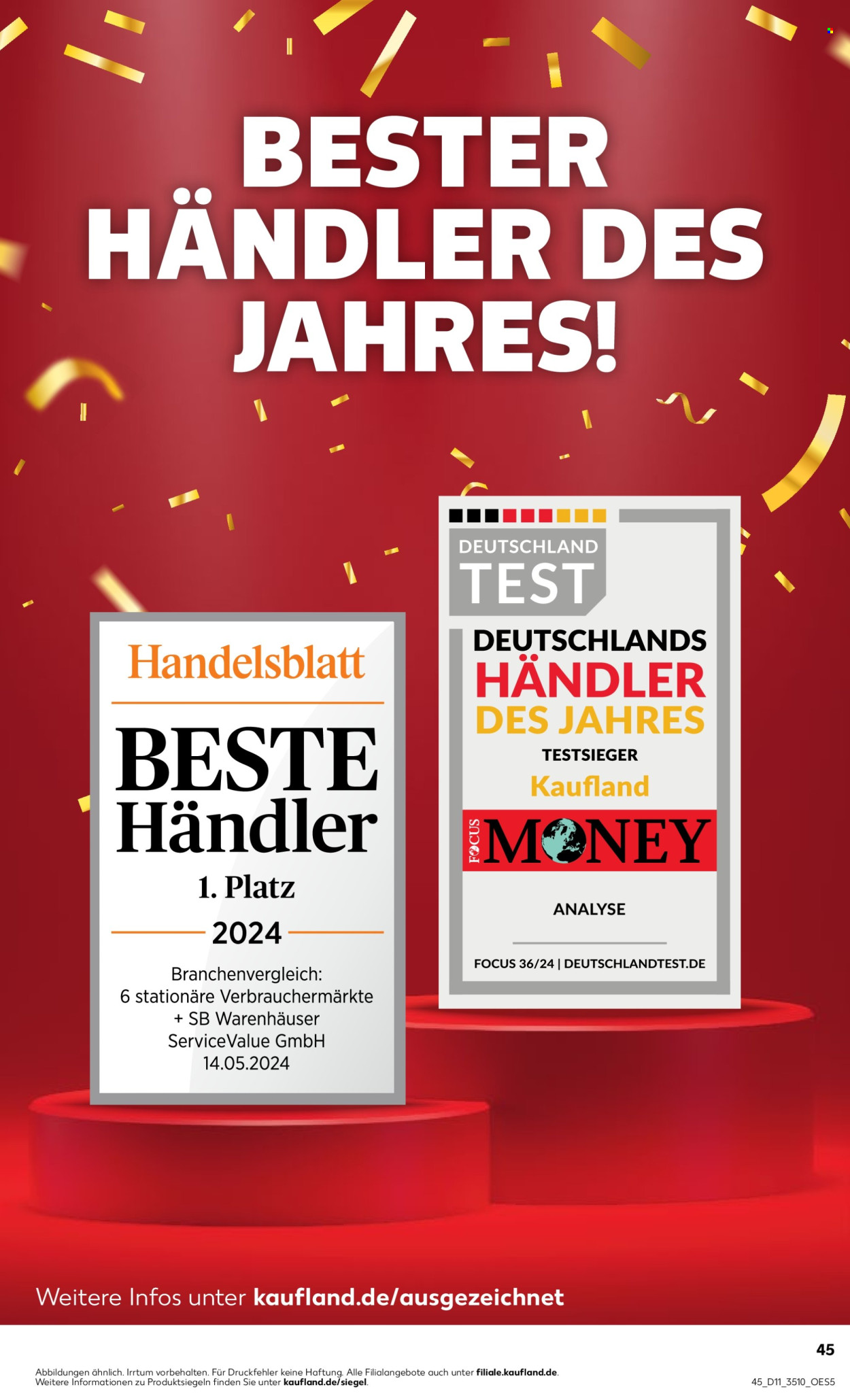 Kaufland Prospekte  - 13.03.2025 - 19.03.2025. Seite 45