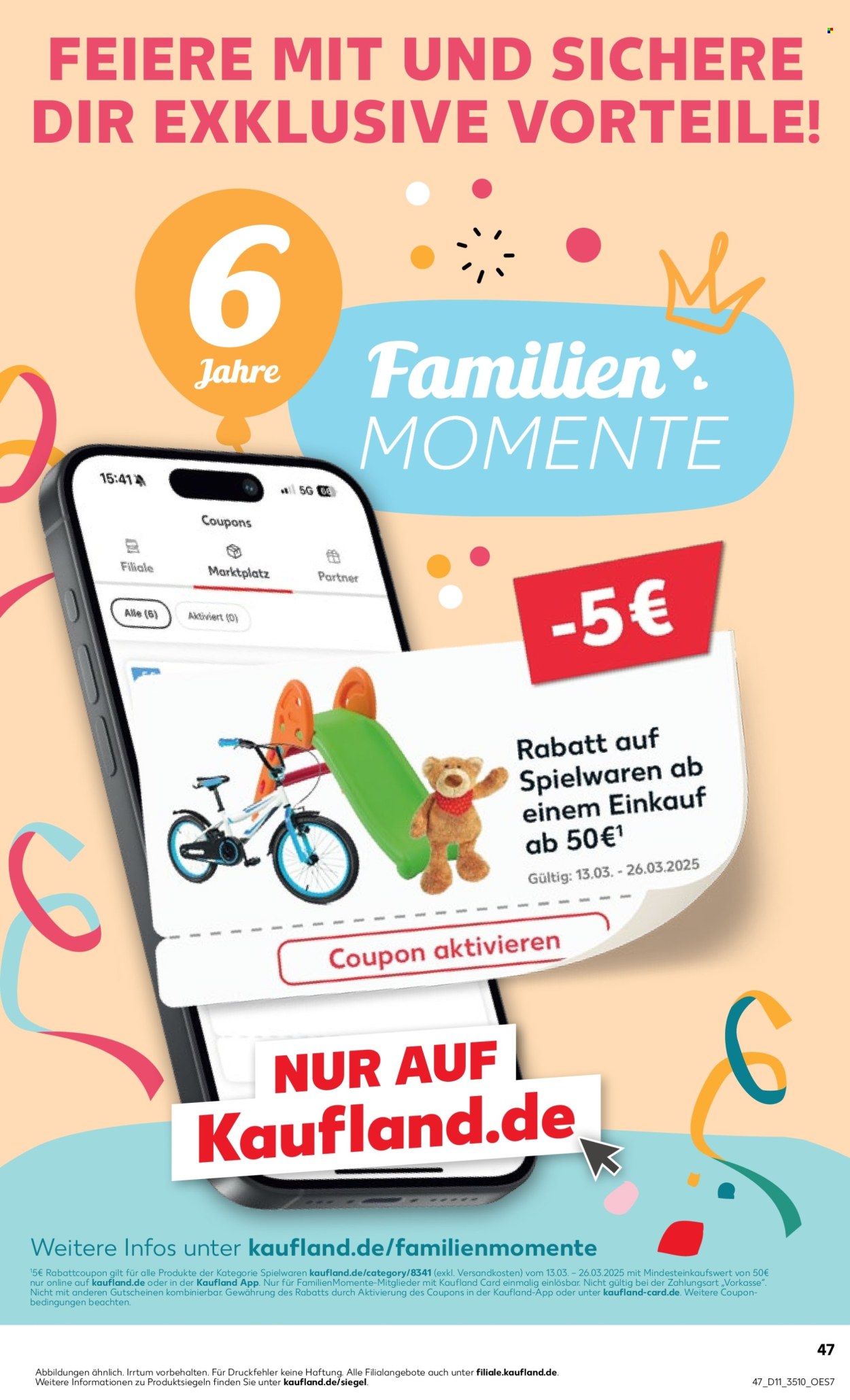 Kaufland Prospekte  - 13.03.2025 - 19.03.2025. Seite 47