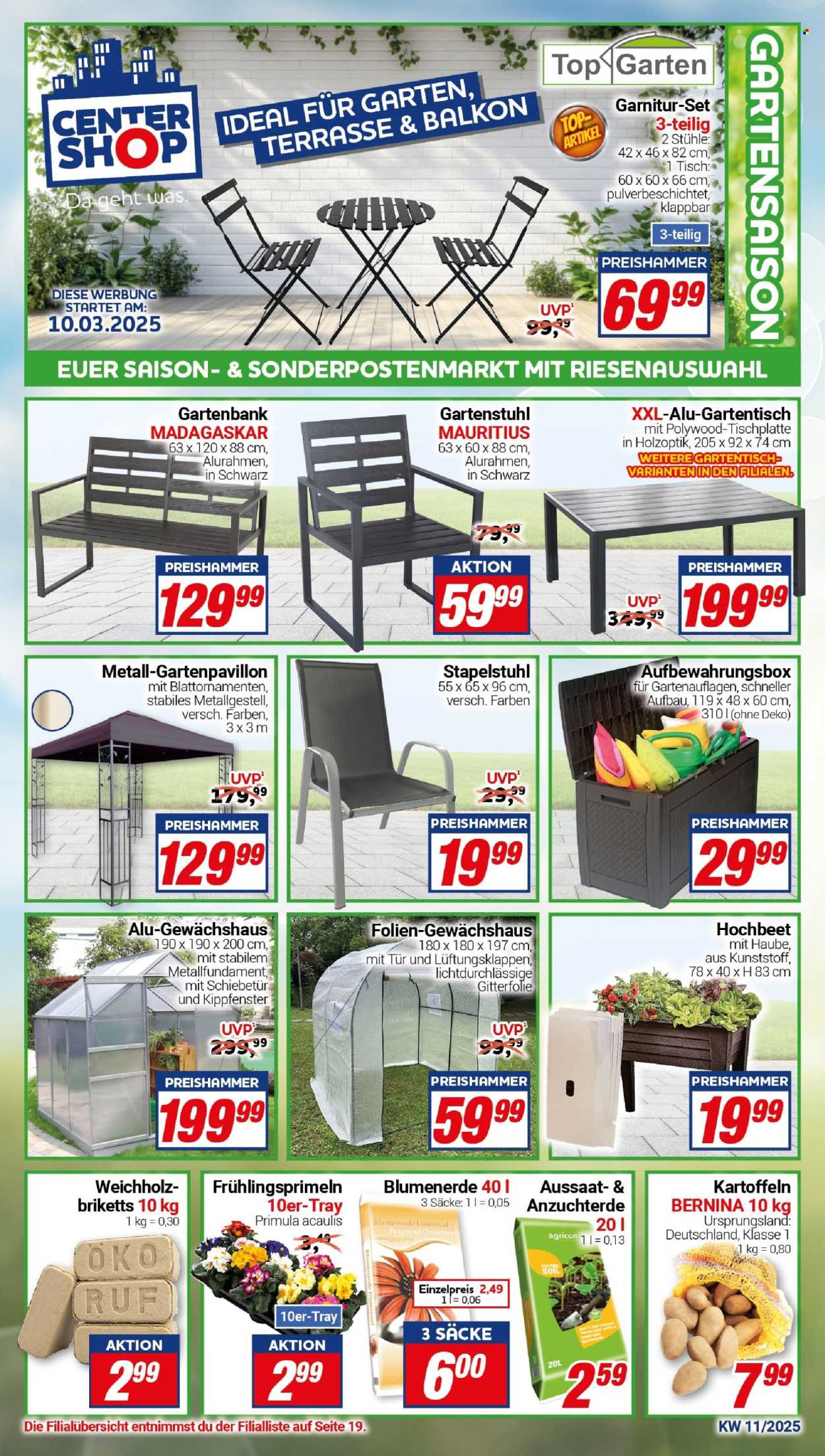 CENTERSHOP Prospekte  - 10.03.2025 - 15.03.2025. Seite 1