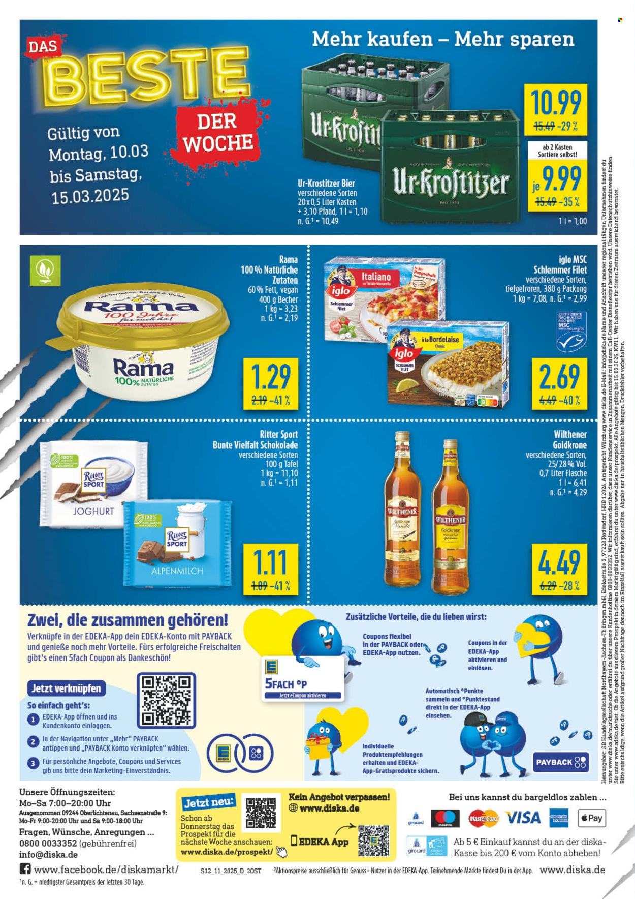 Diska Prospekte  - 10.03.2025 - 15.03.2025. Seite 12