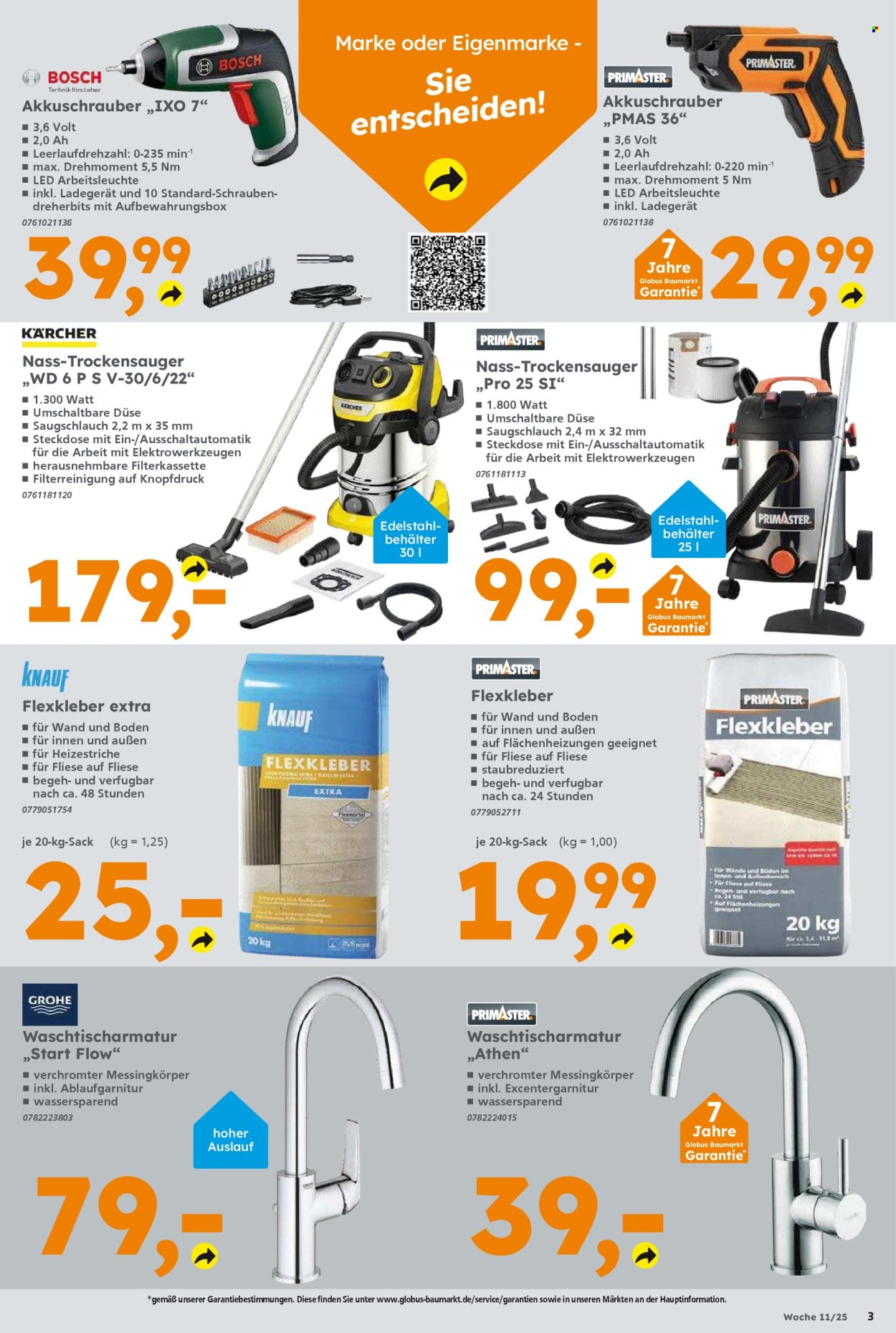 Globus Baumarkt Prospekte  - 10.03.2025 - 15.03.2025. Seite 3