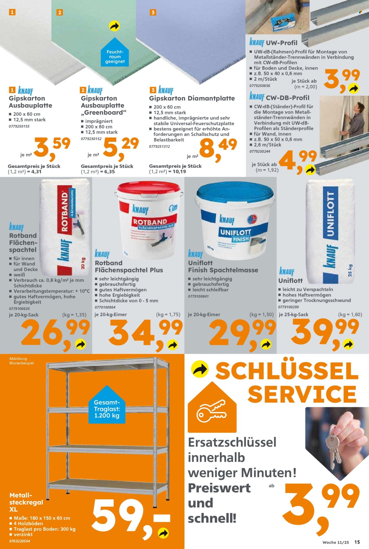 Globus Baumarkt Prospekte  - 10.03.2025 - 15.03.2025. Seite 15