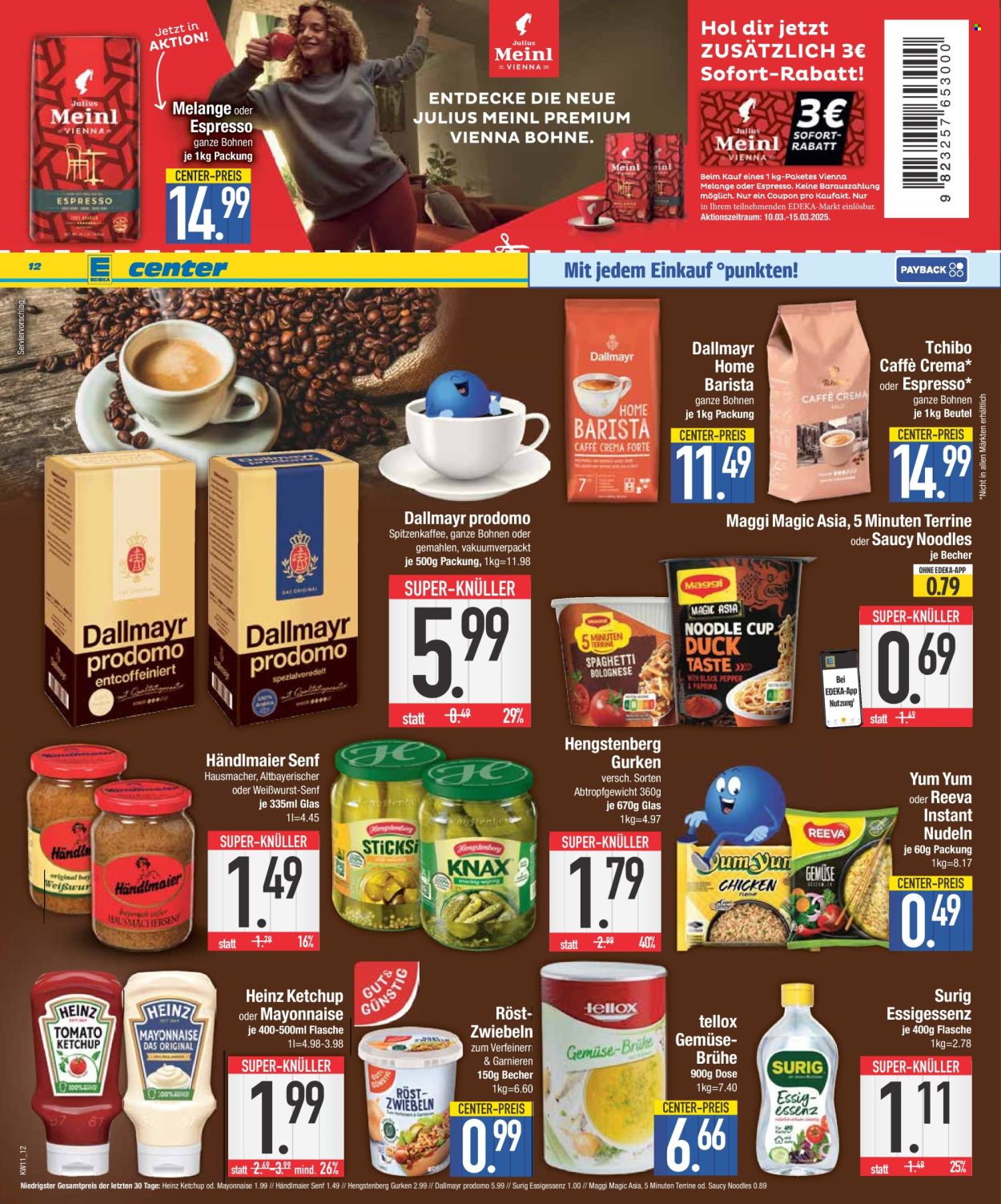 Edeka Prospekte  - 10.03.2025 - 15.03.2025. Seite 12