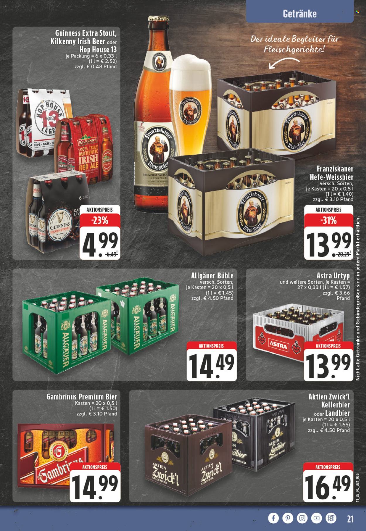Edeka Prospekte  - 10.03.2025 - 15.03.2025. Seite 21