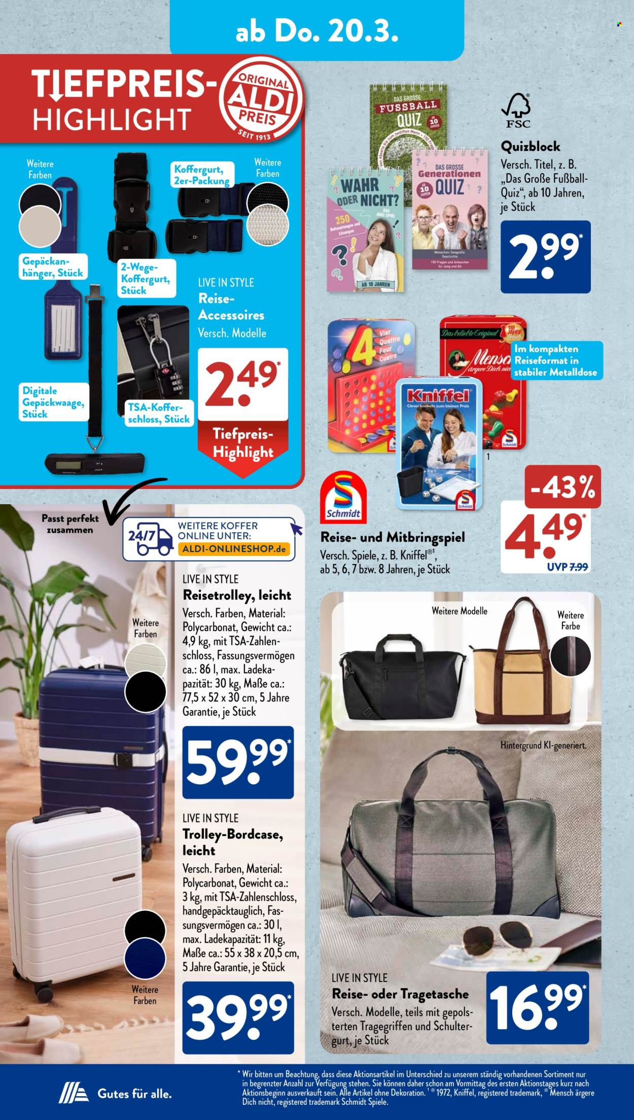 ALDI SÜD Prospekte  - 17.03.2025 - 22.03.2025. Seite 21