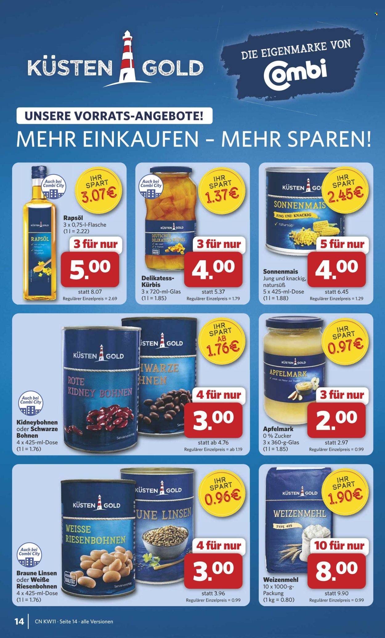 Combi Prospekte  - 10.03.2025 - 15.03.2025. Seite 14