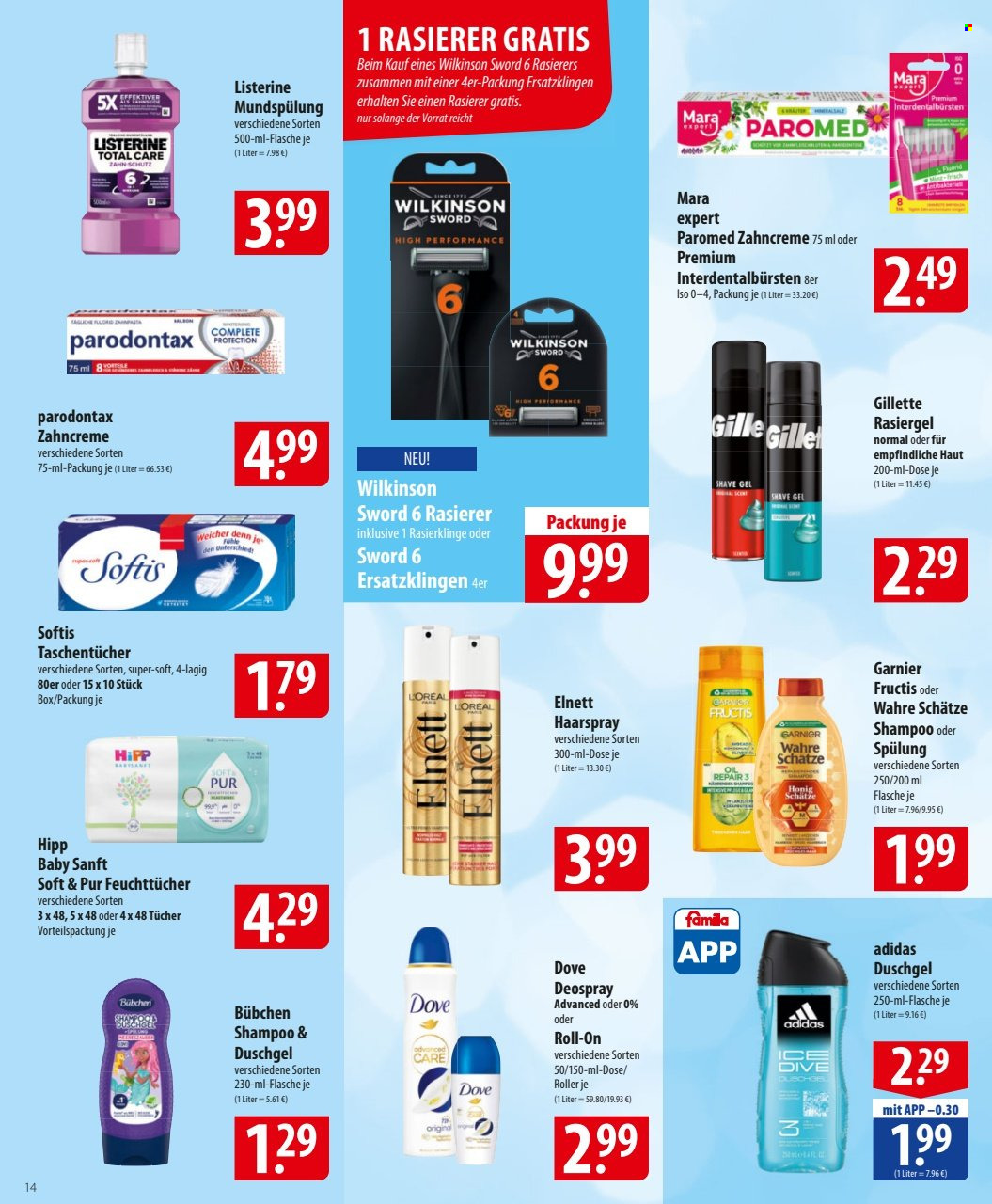 famila Prospekte  - 10.03.2025 - 15.03.2025. Seite 14