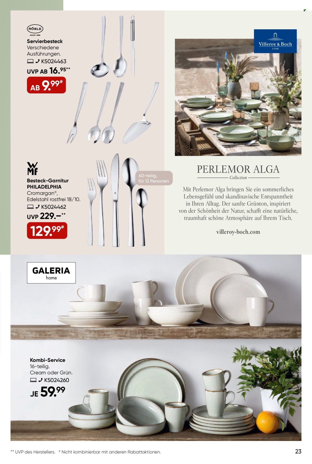 GALERIA Karstadt Kaufhof Prospekte  - 12.03.2025 - 18.03.2025. Seite 23