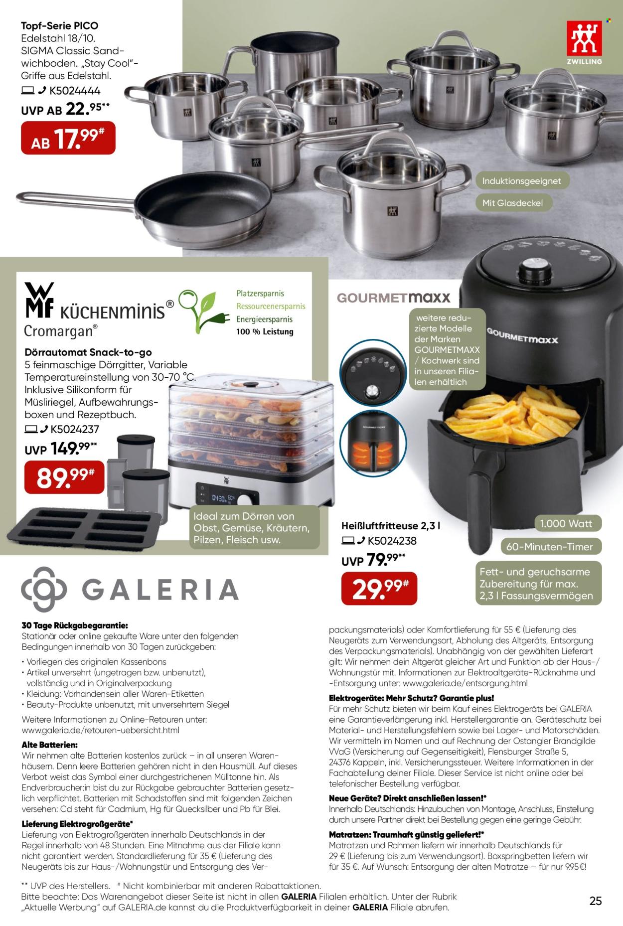 GALERIA Karstadt Kaufhof Prospekte  - 12.03.2025 - 18.03.2025. Seite 25