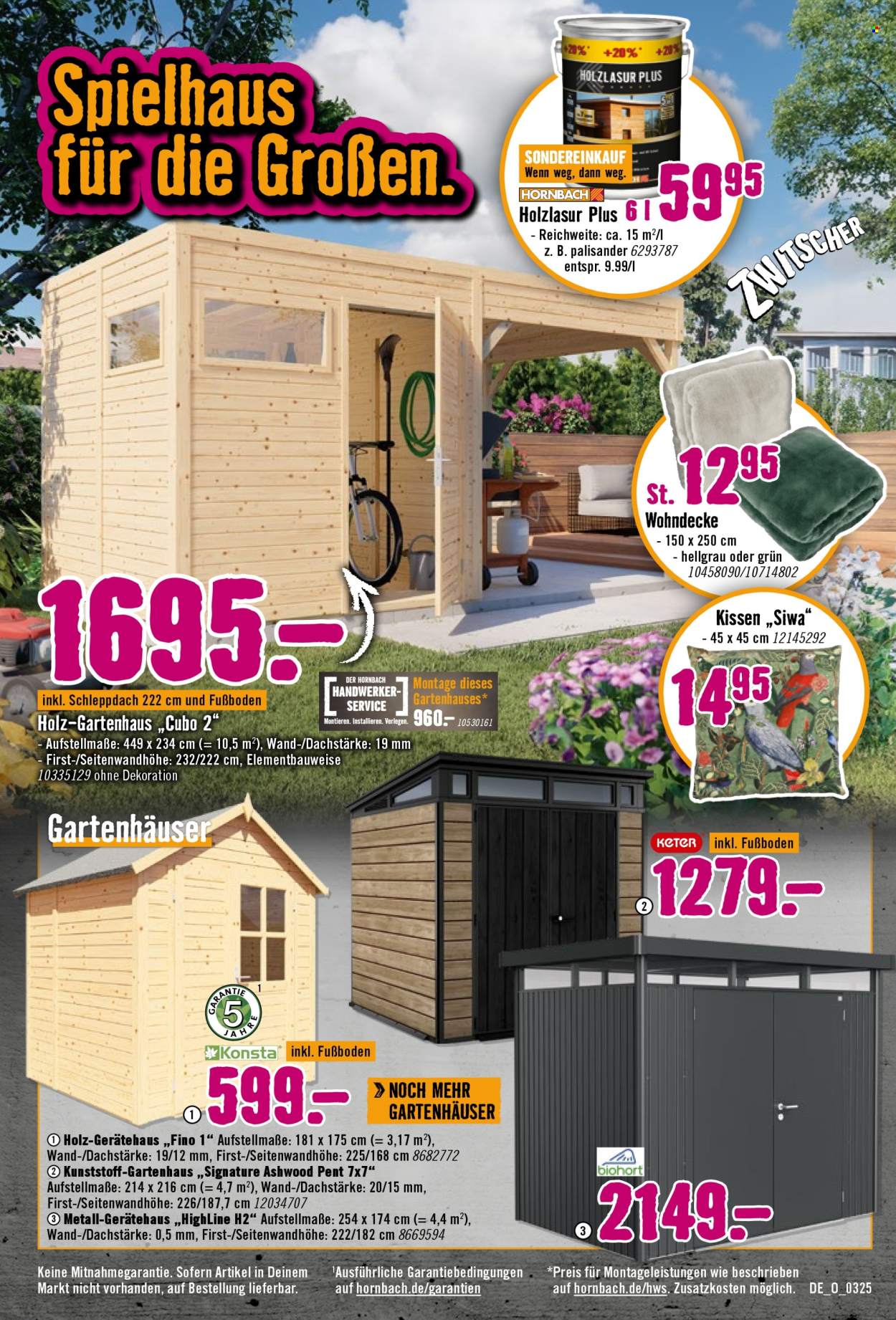Hornbach Prospekte  - 13.03.2025 - 9.04.2025. Seite 7