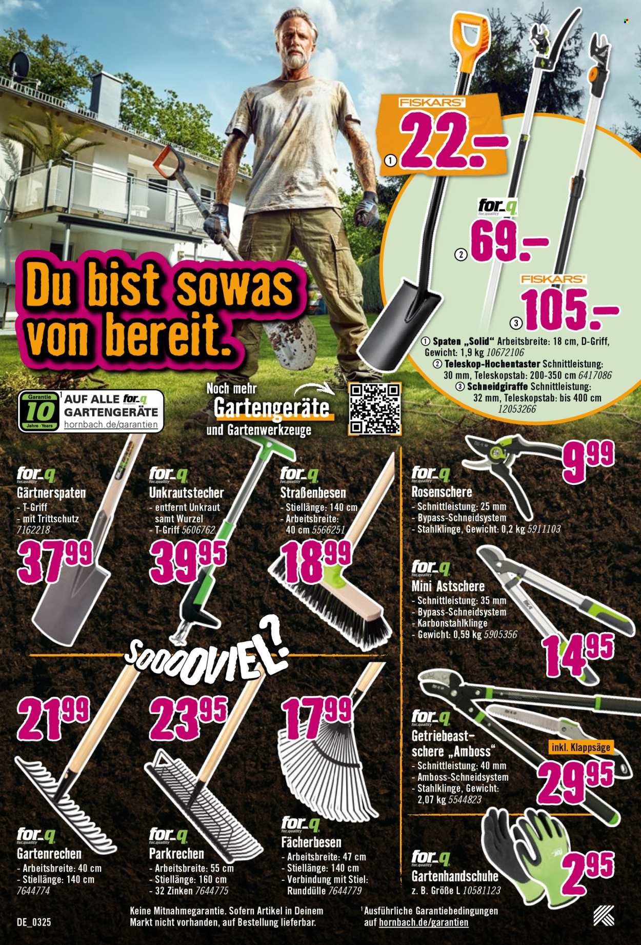 Hornbach Prospekte  - 13.03.2025 - 9.04.2025. Seite 14