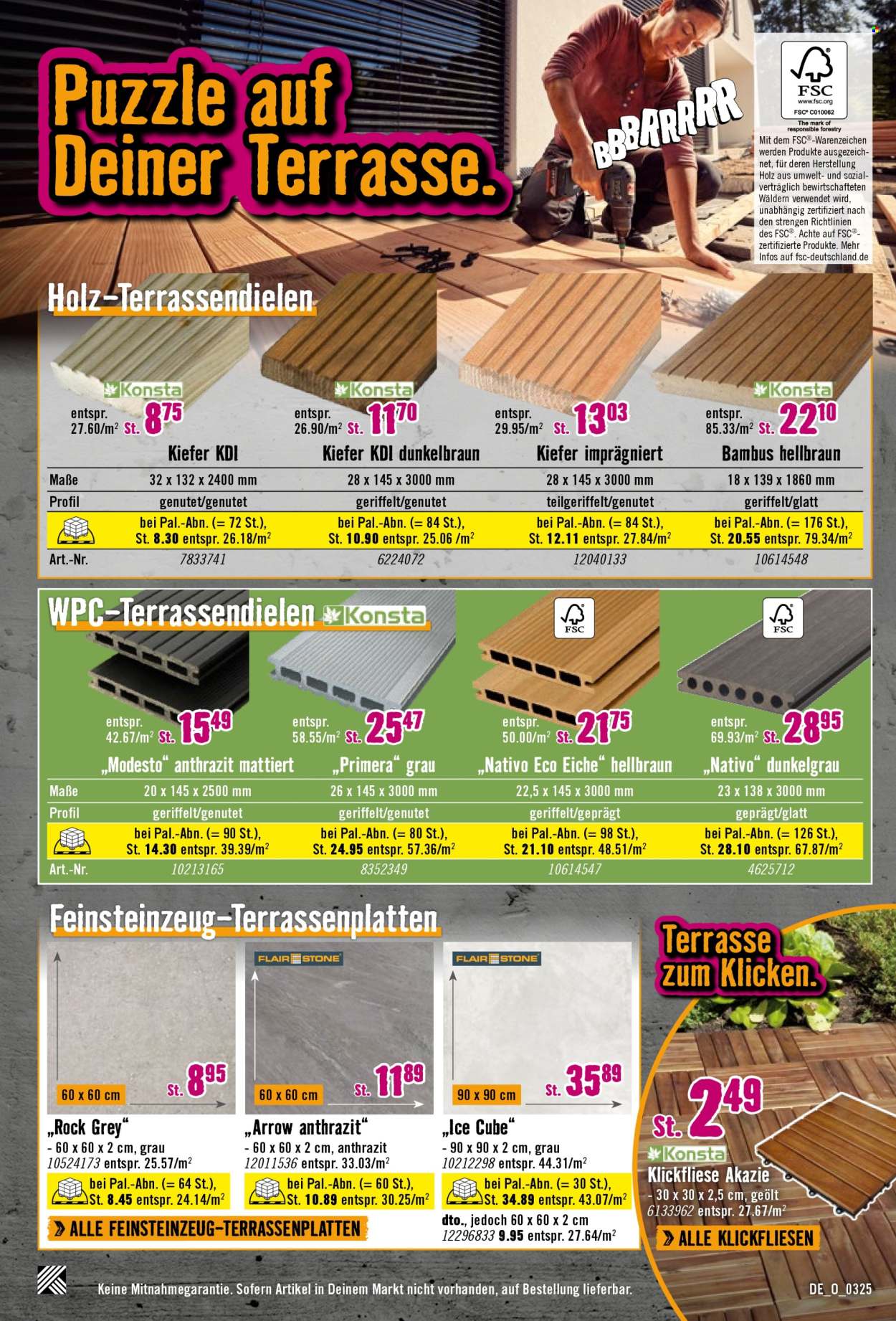 Hornbach Prospekte  - 13.03.2025 - 9.04.2025. Seite 21