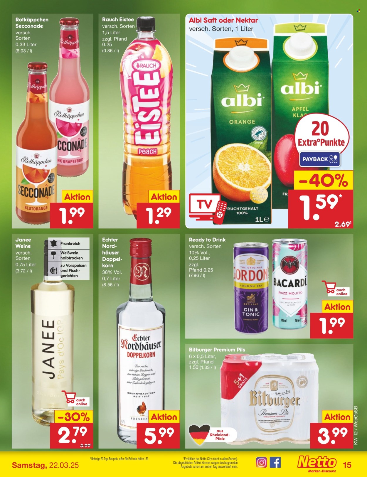 Netto Marken-Discount Prospekte  - 17.03.2025 - 22.03.2025. Seite 25