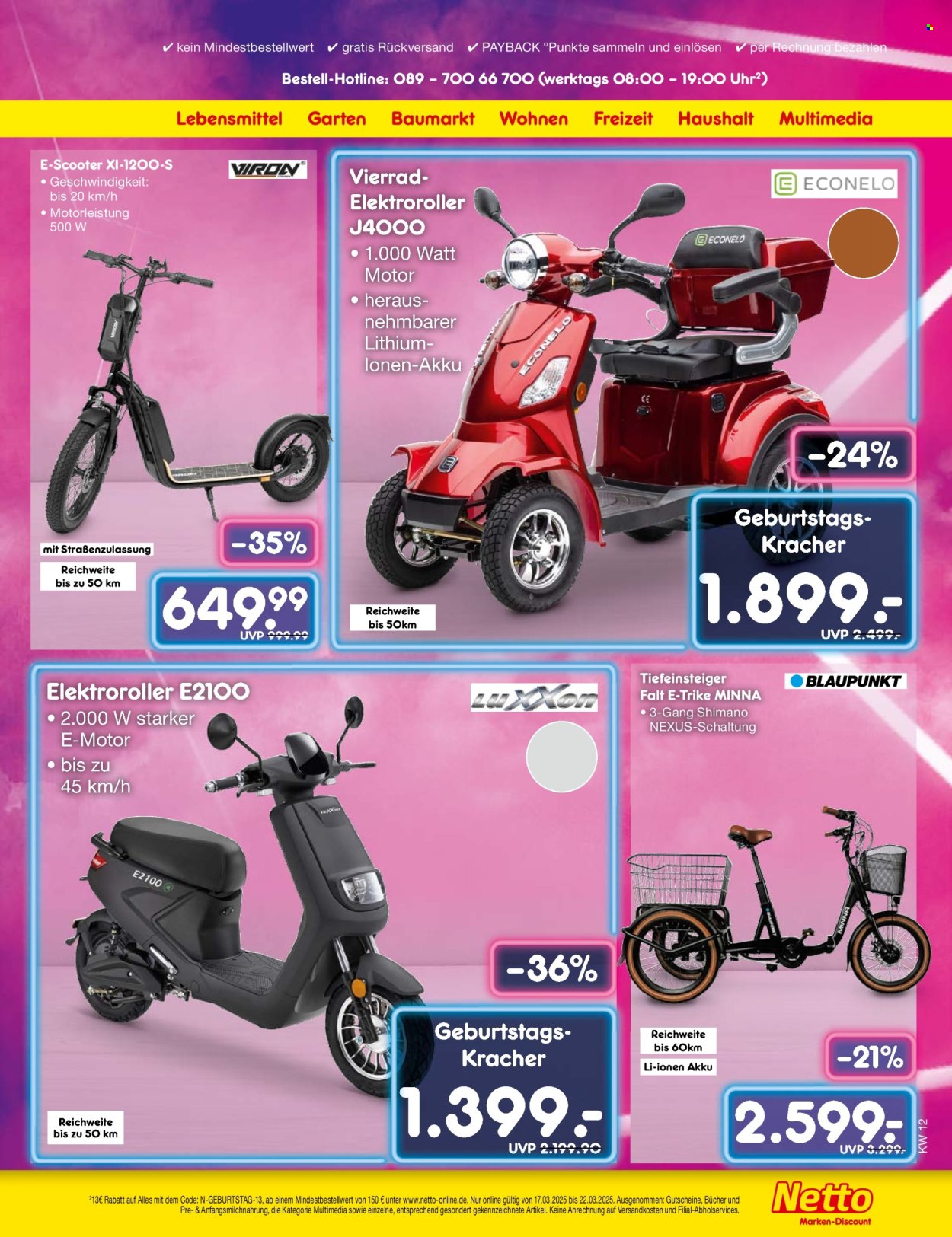 Netto Marken-Discount Prospekte  - 17.03.2025 - 22.03.2025. Seite 45
